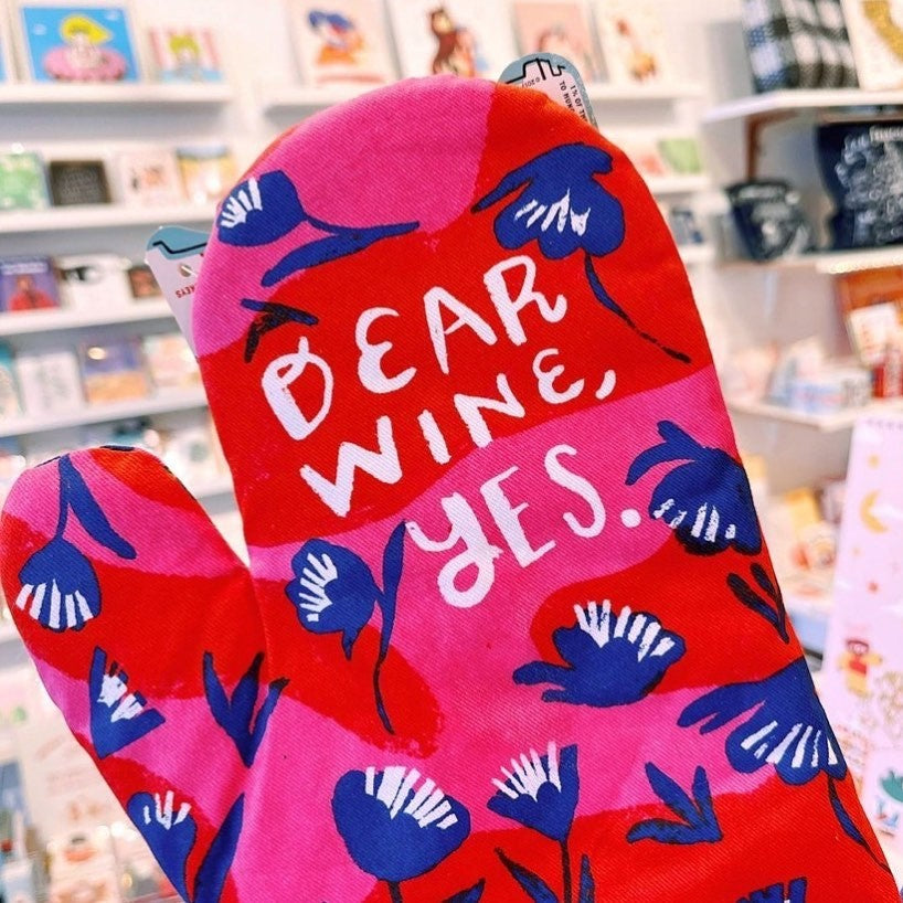 Oven Mitt - Dear Wine, Yes