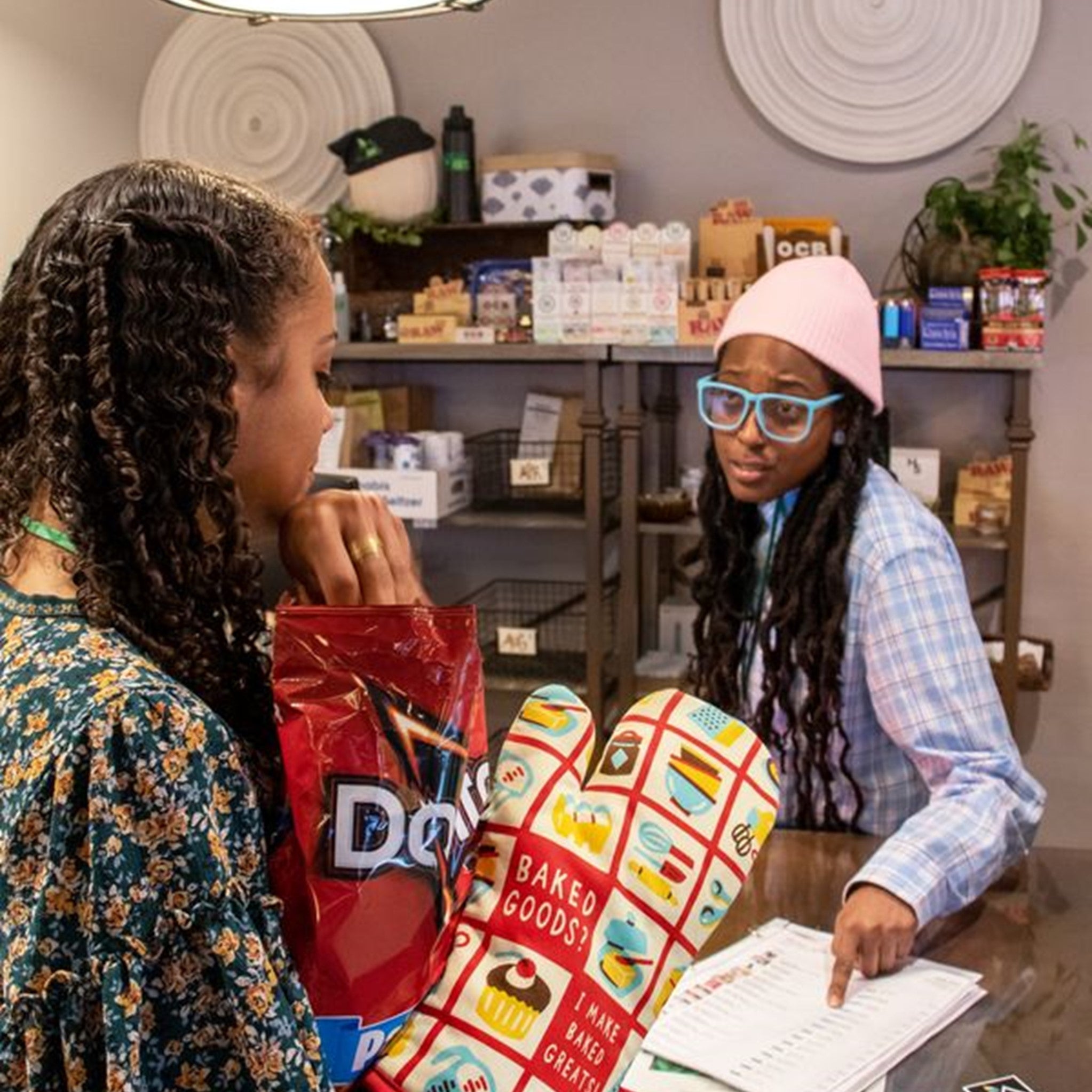 Oven Mitt - Baked Goods?