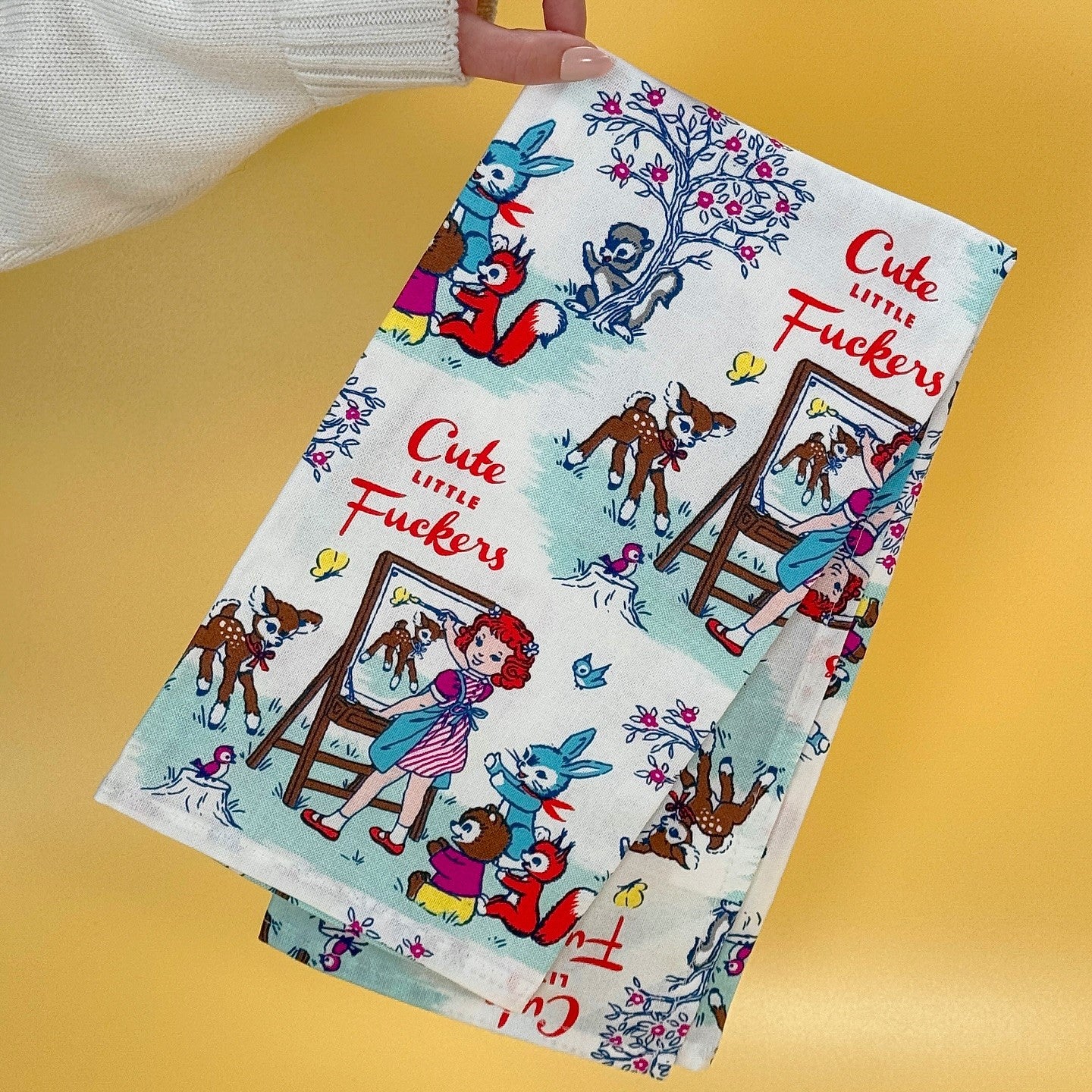 Dish Towels - Cute Little Fuckers
