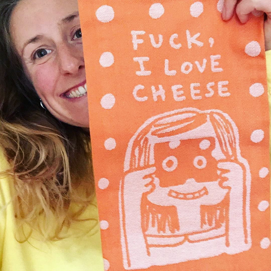 Dish Towels - Fuck, I Love Cheese
