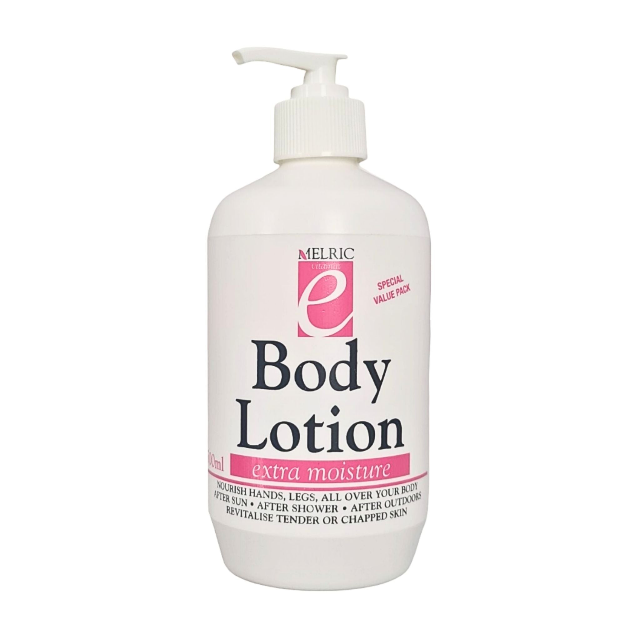 Vitamin E Lotion 500ml Pump Bottle