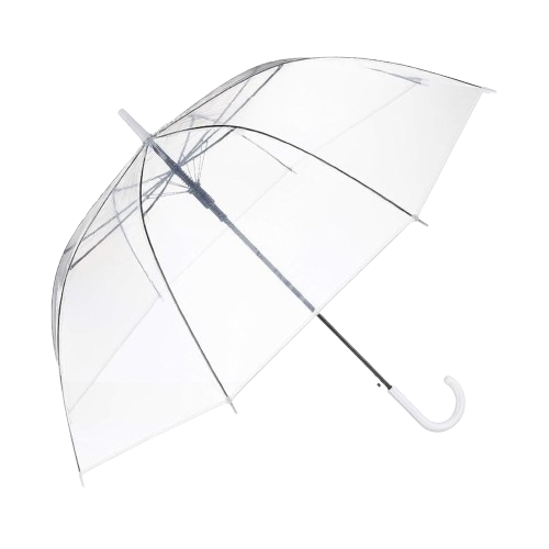 Auto Open Umbrella 23'' - Transparent