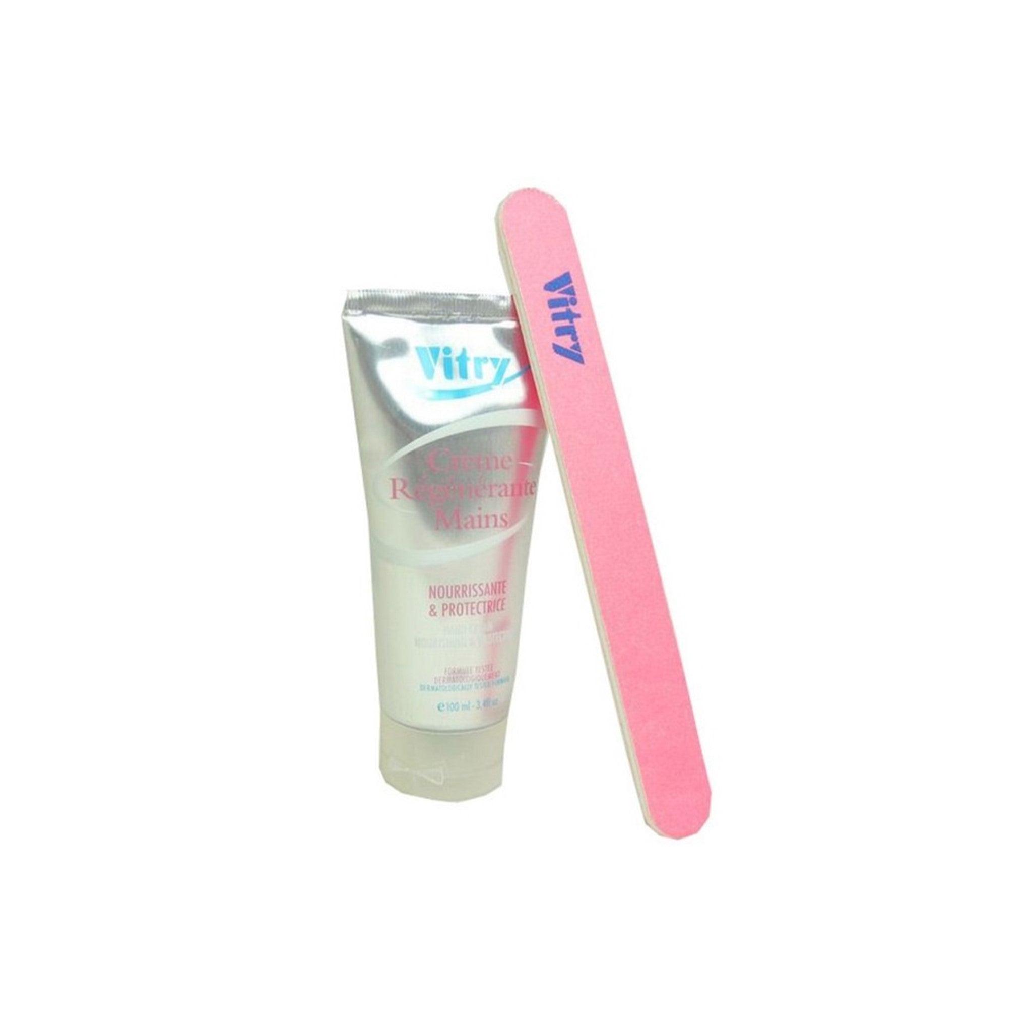 Vitry Hand Cream 100ml w/Nail File Display - 12pcs