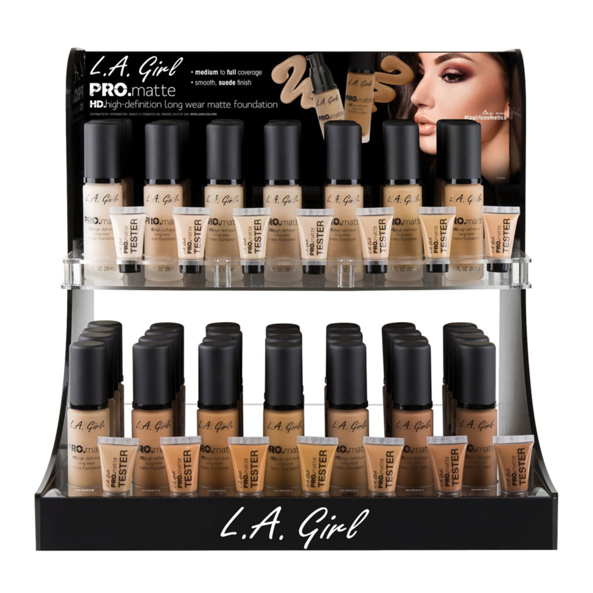 Foundation Display Pro Matte Foundation Display - 84pcs – MelricINT