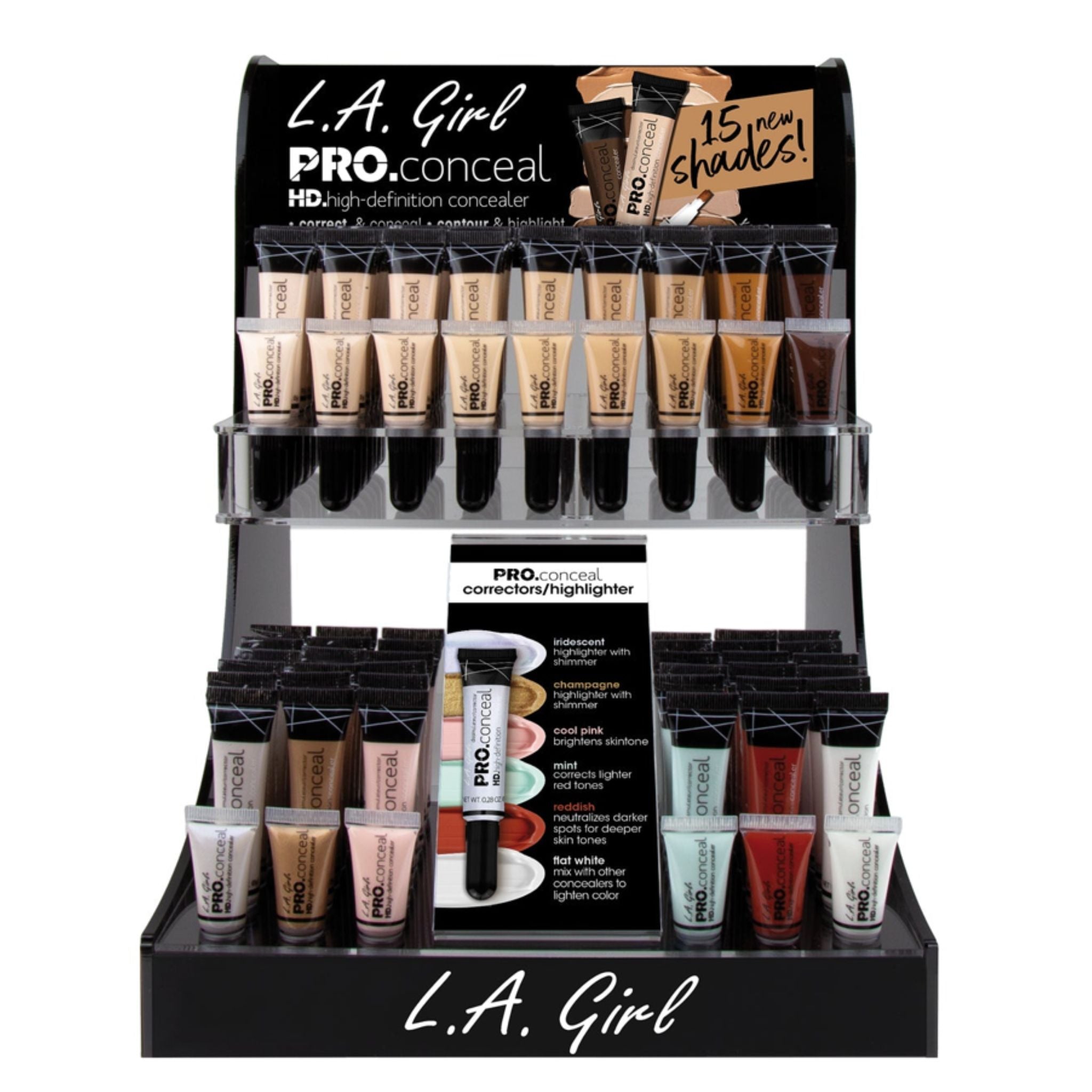 PRO.Conceal Extended Shades Display - 135pcs