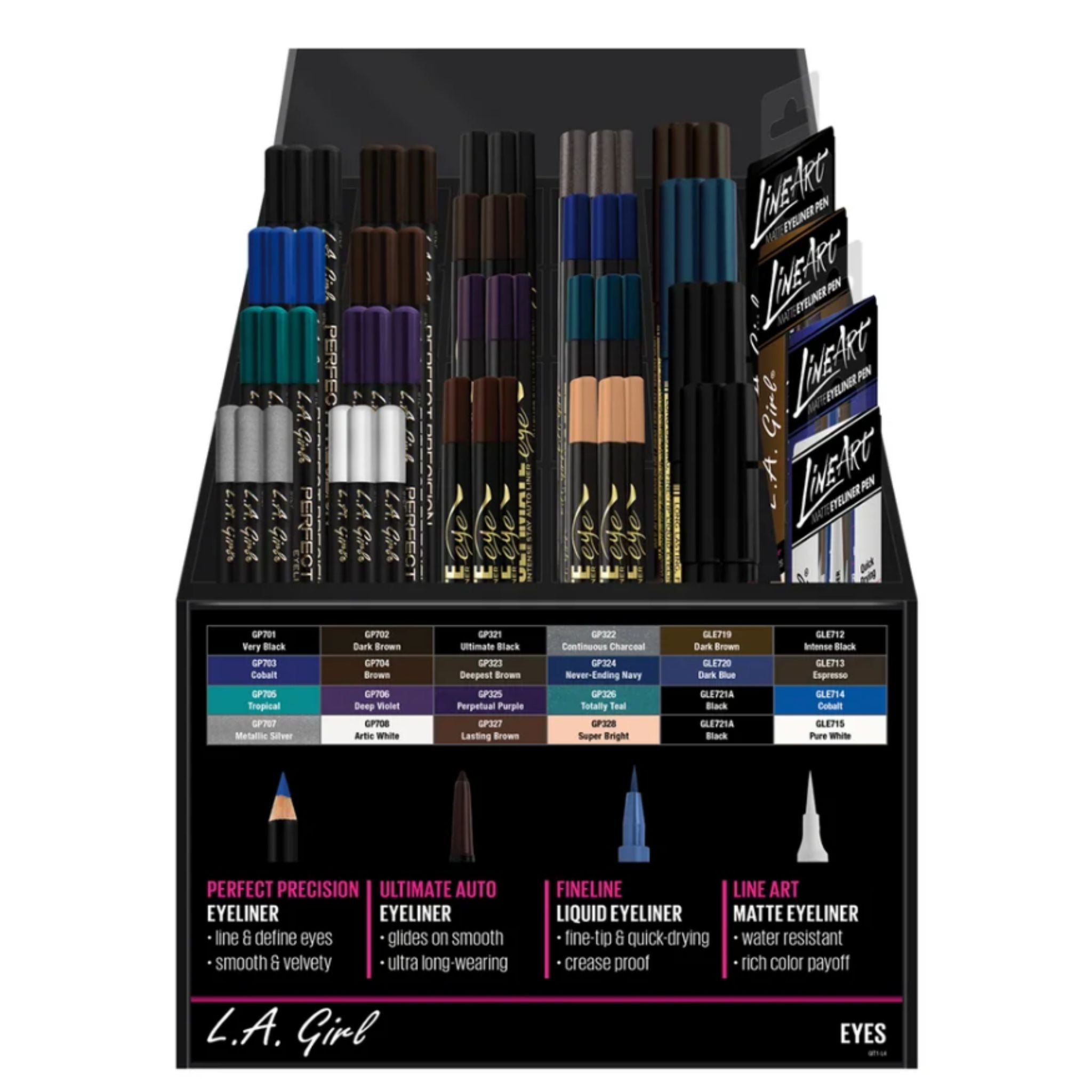 LA Girl Perfect Precision & Ultimate Eyeliner Module