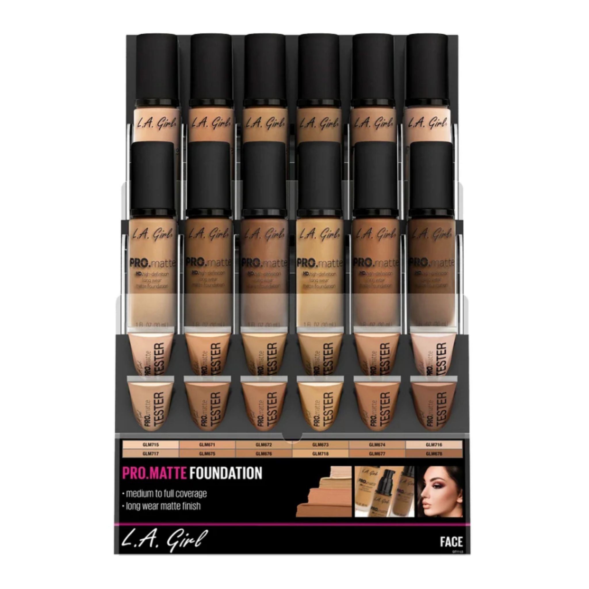 Light/Medium Pro Matte Foundation Module