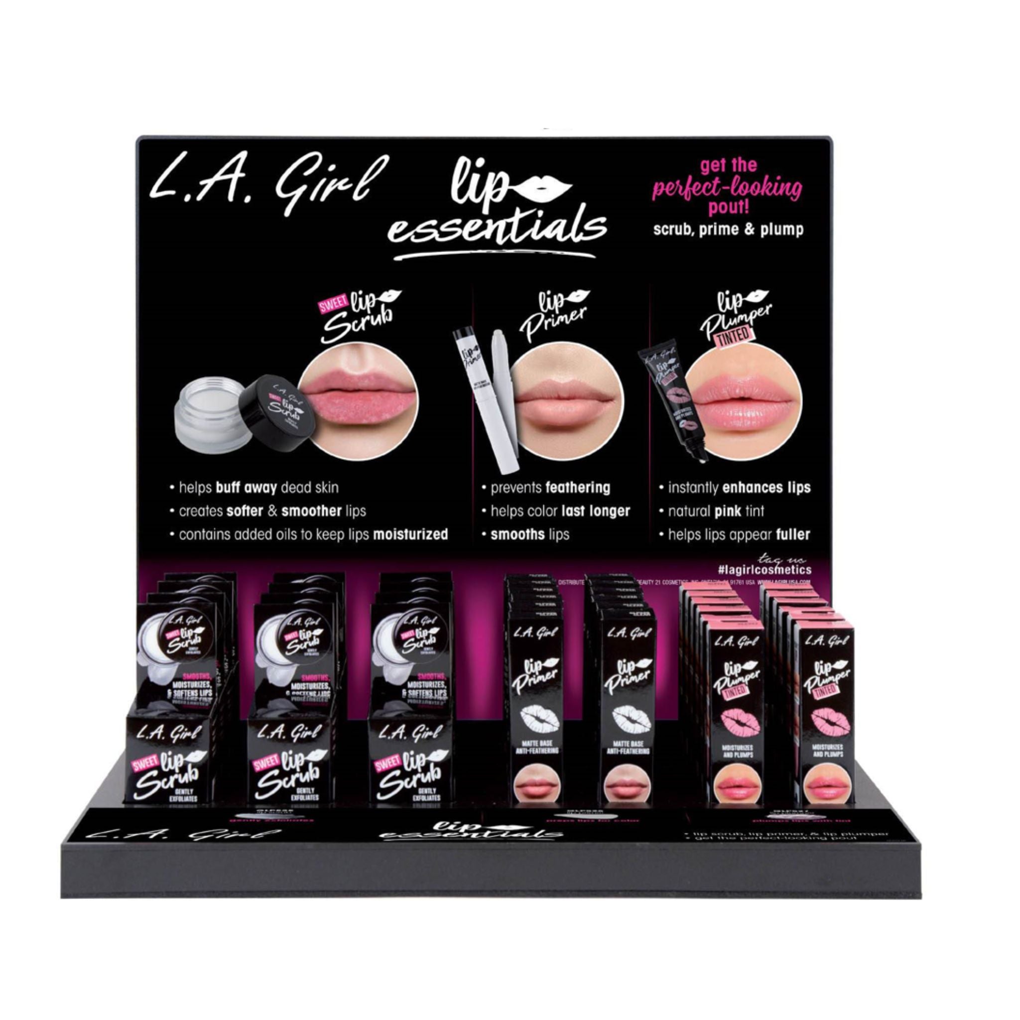 Prep & Prime Lip Essentials Display - 36pcs