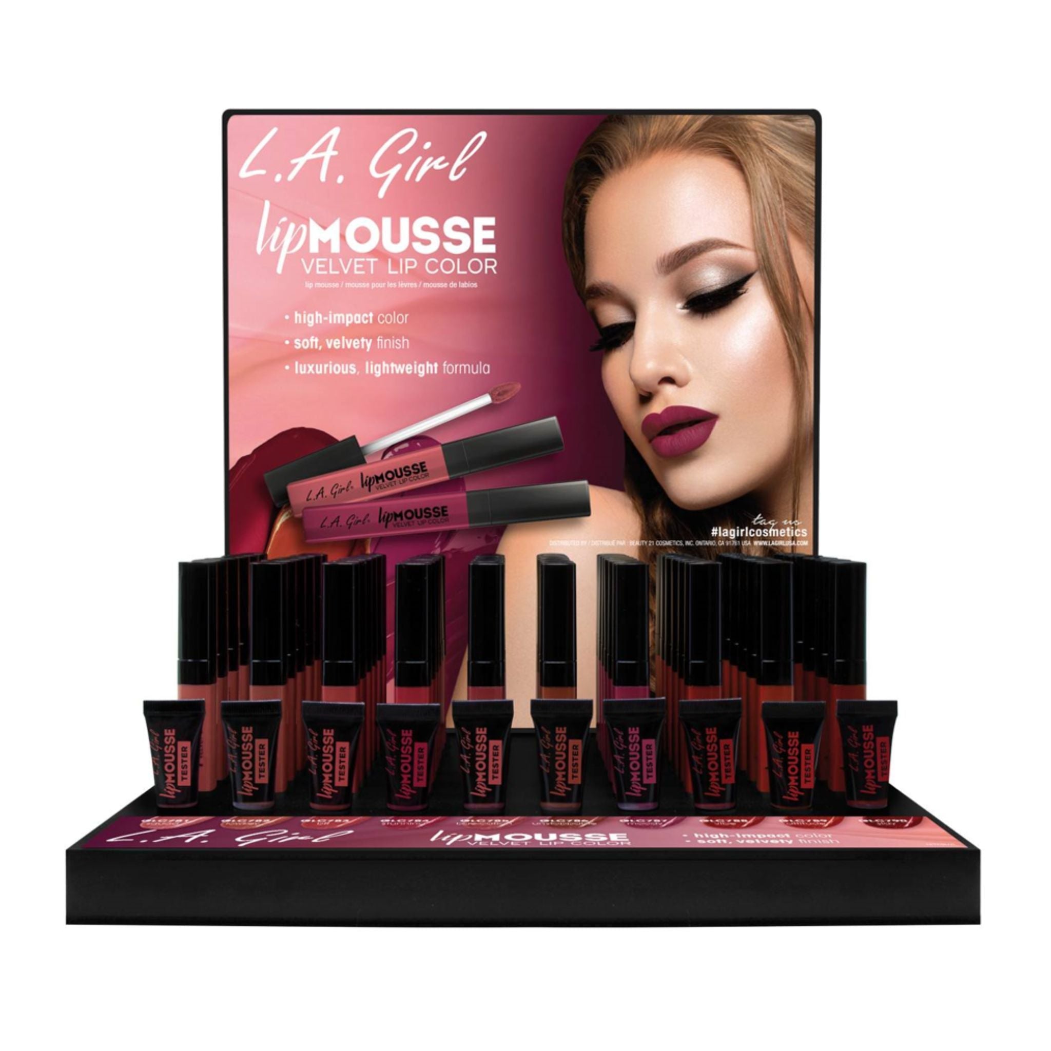 Lip Mousse Display - 60pcs