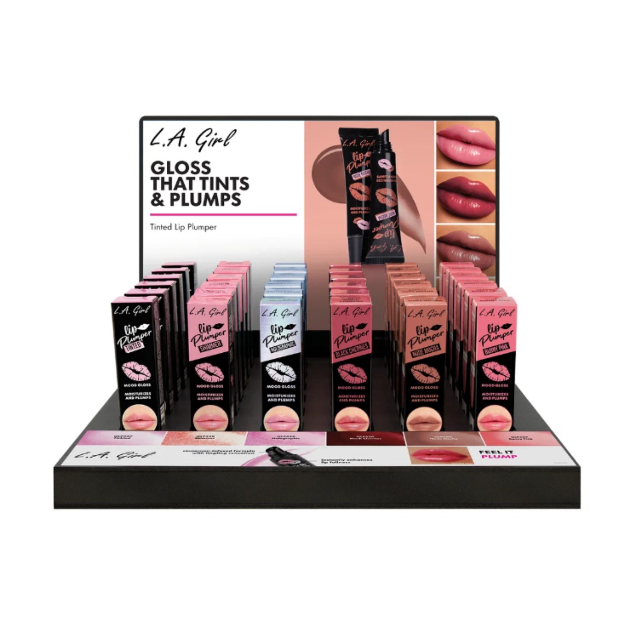 Tinted Lip Plumper Display - 36pcs