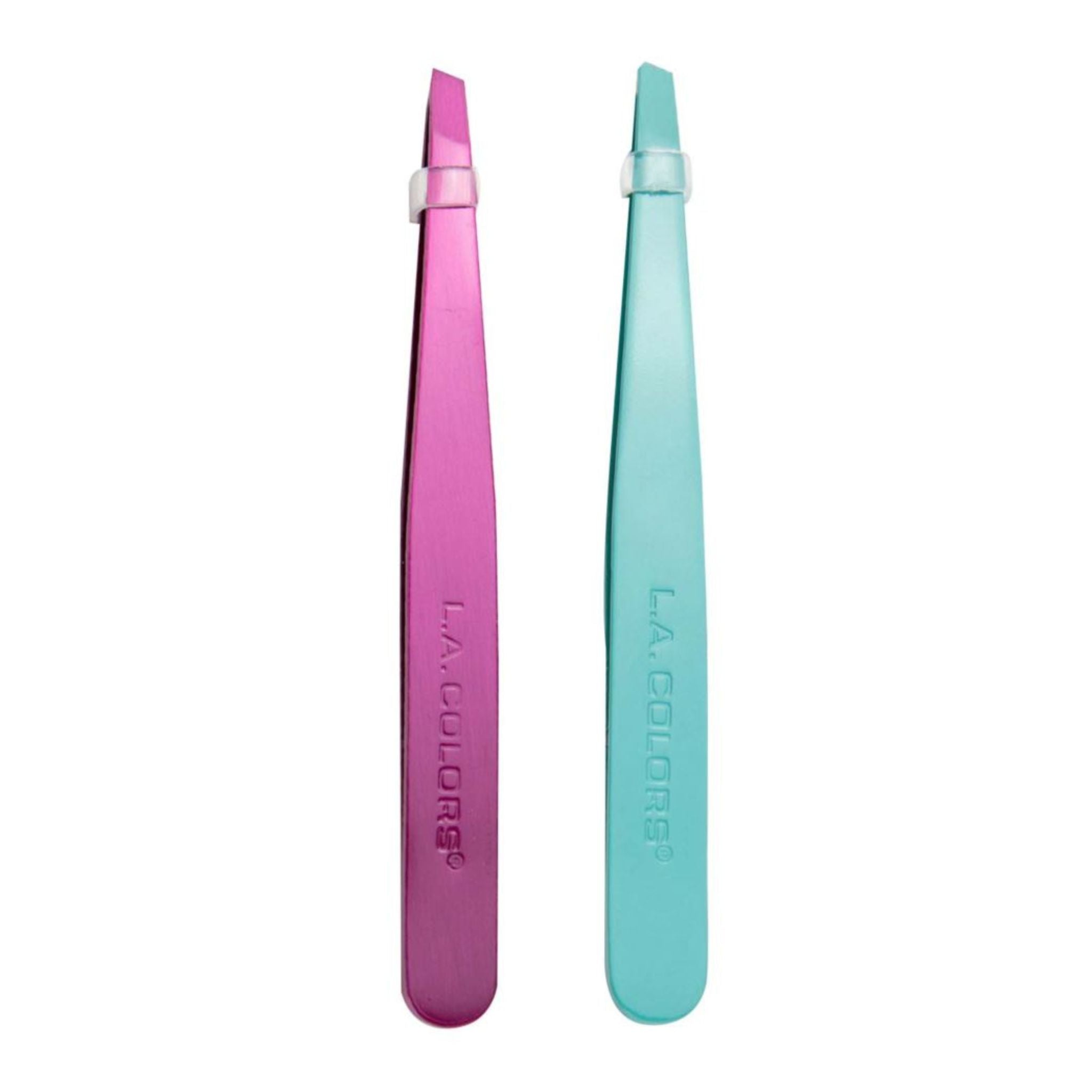 LA Colors Tweezers Pink & Teal PPK (C10921 & C10922)