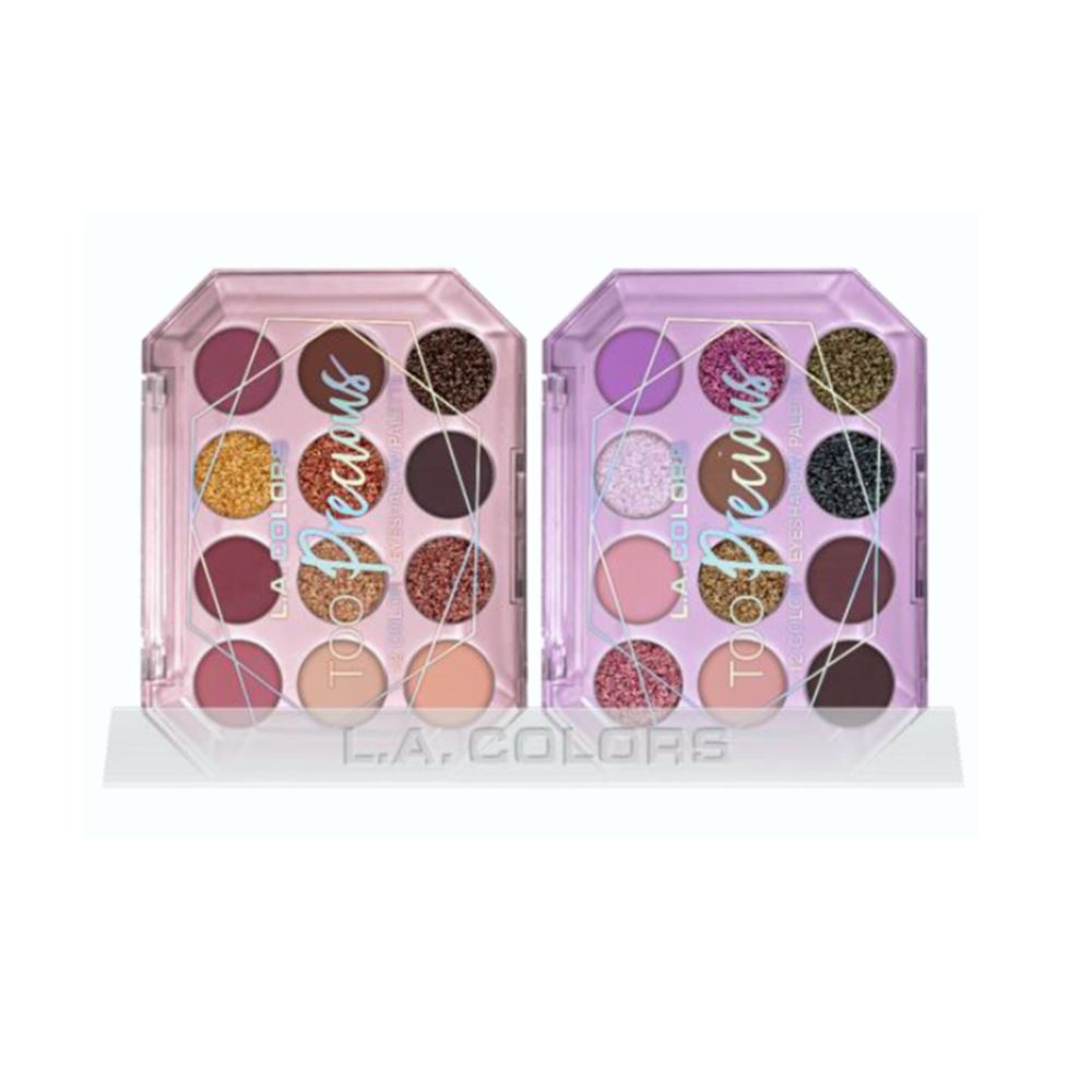 L.A. Colors - Too Precious Eyeshadow Palette Disp - 8pcs