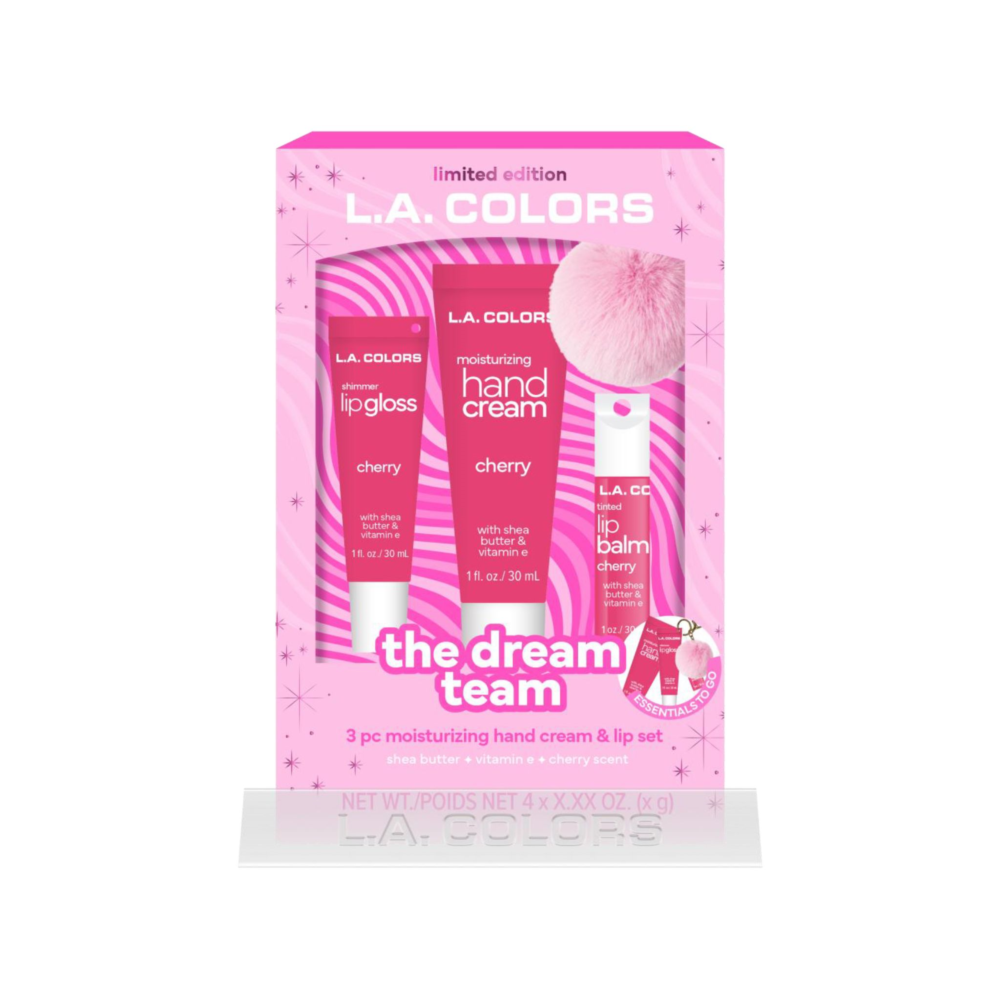 L.A. Colors - 3pc The Dream Team Gift Set Display - 6pcs