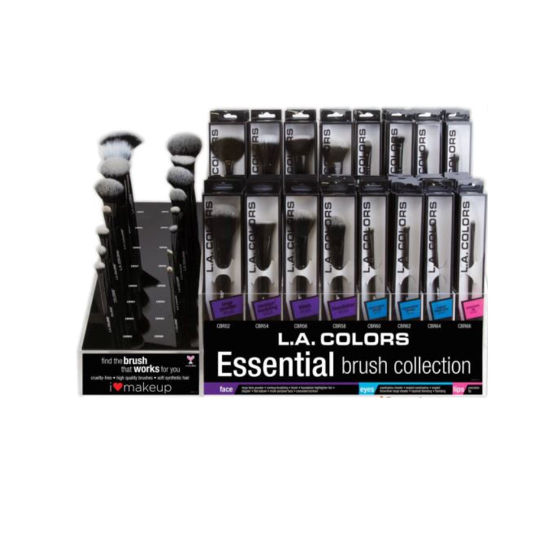 Essential Brush Collection Display - 192pcs