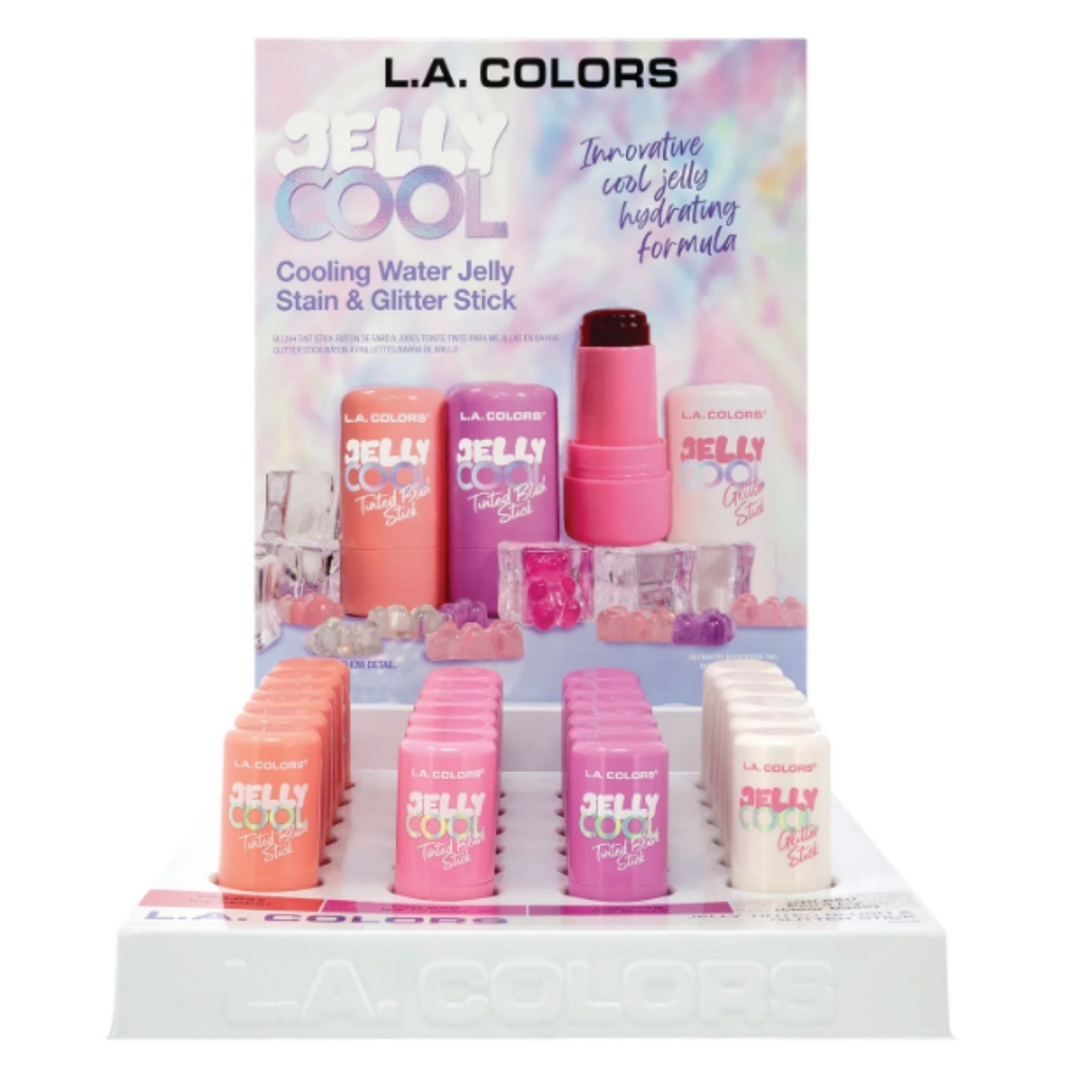 Jelly Cool Stick Display - 24pcs