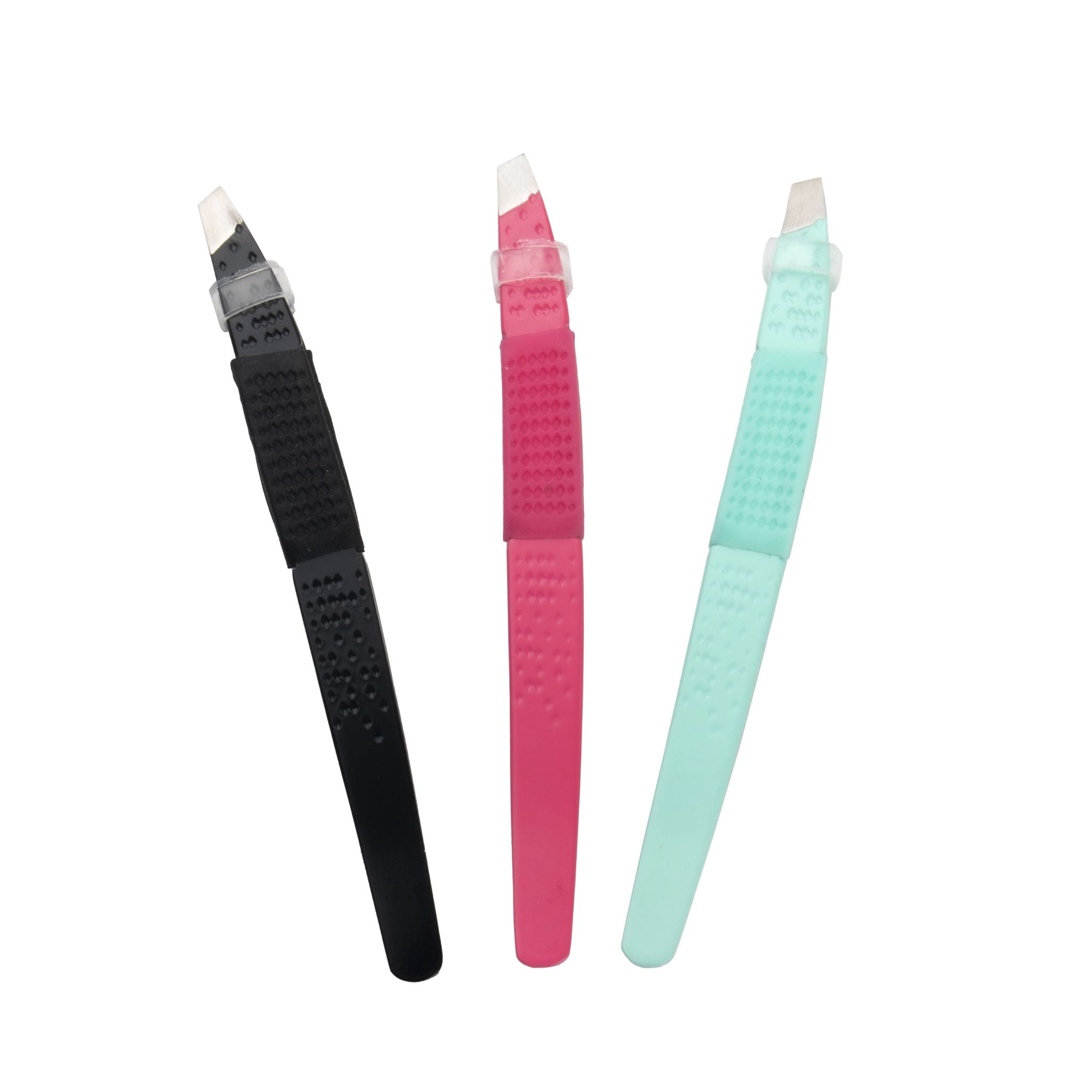 Slant Tip Tweezer Display - 12pcs