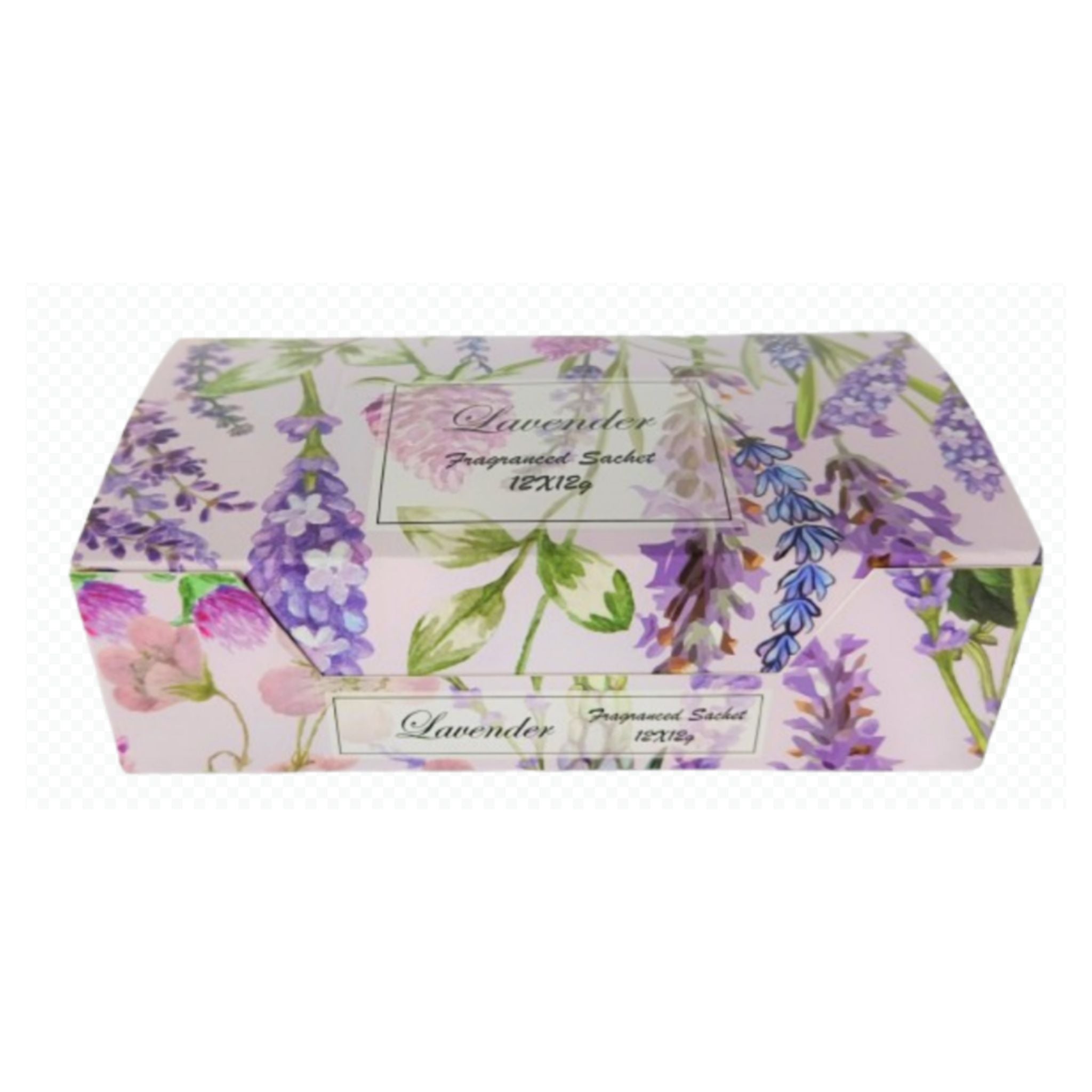 Beaded Sachet 12g Lavender - Disp 12pcs