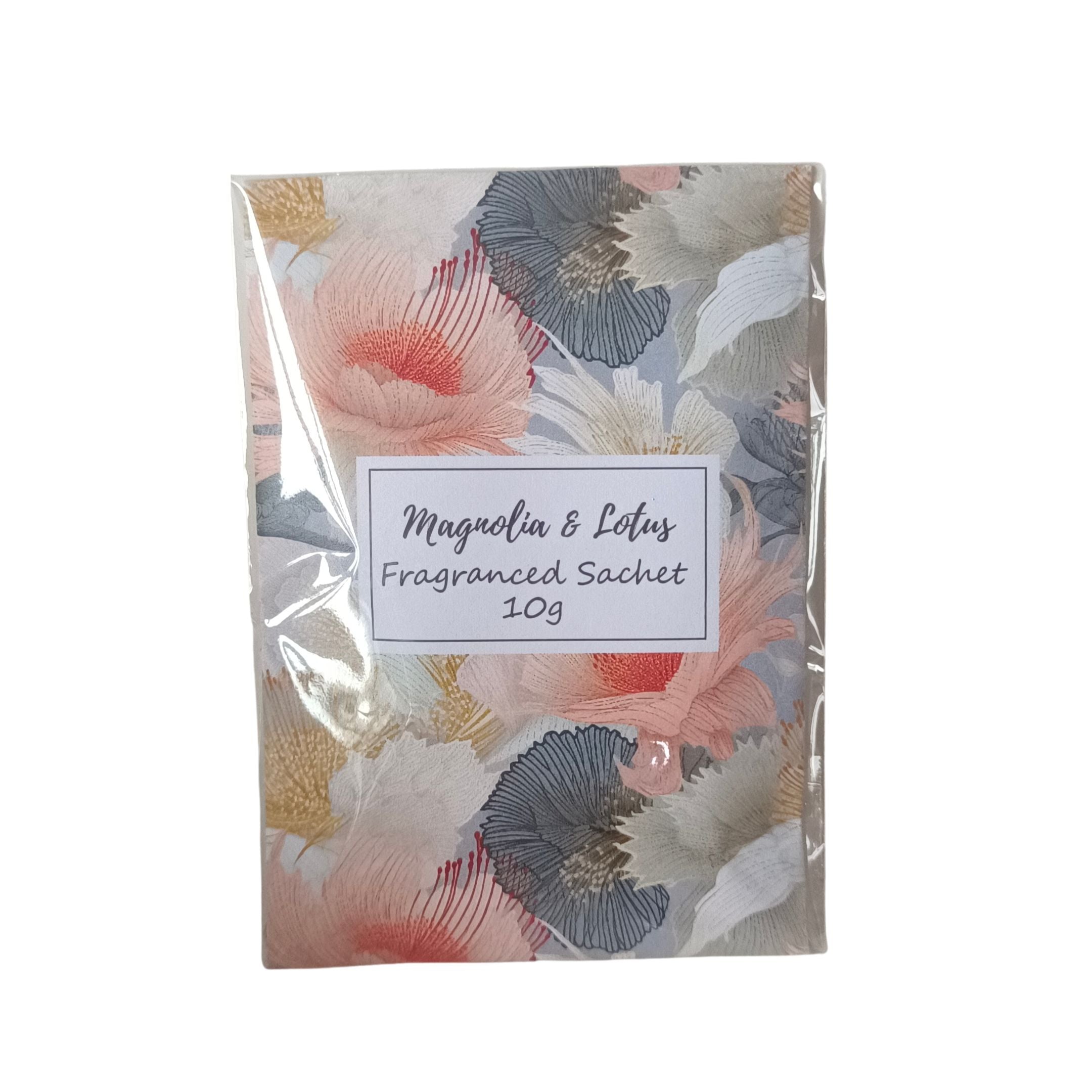 Fragrant Sachets 10g Magnolia & Lotus - Display 12pcs