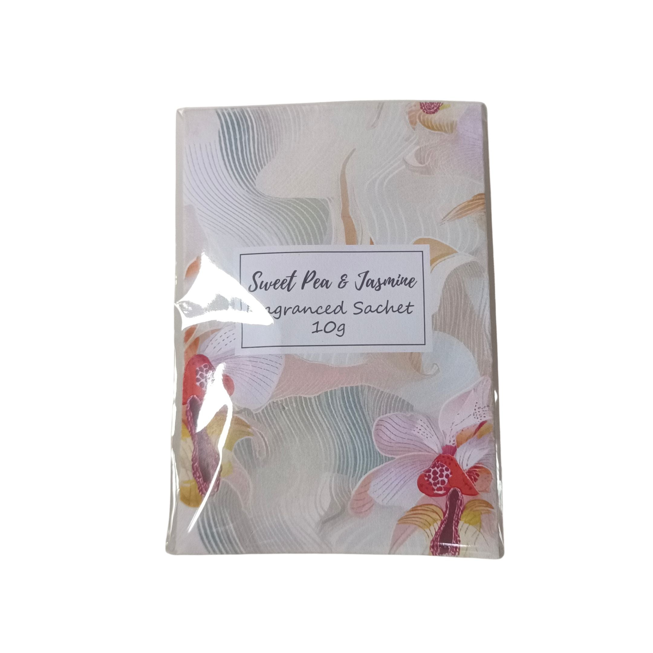 Fragrant Sachets 10g Sweet Pea & Jasmine - Display 12pcs