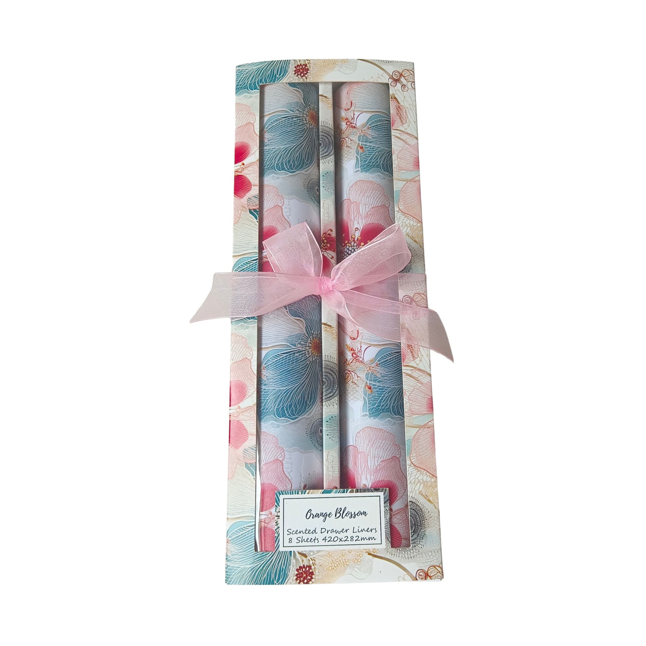 Drawer Liner Double Set  - Orange Blossom