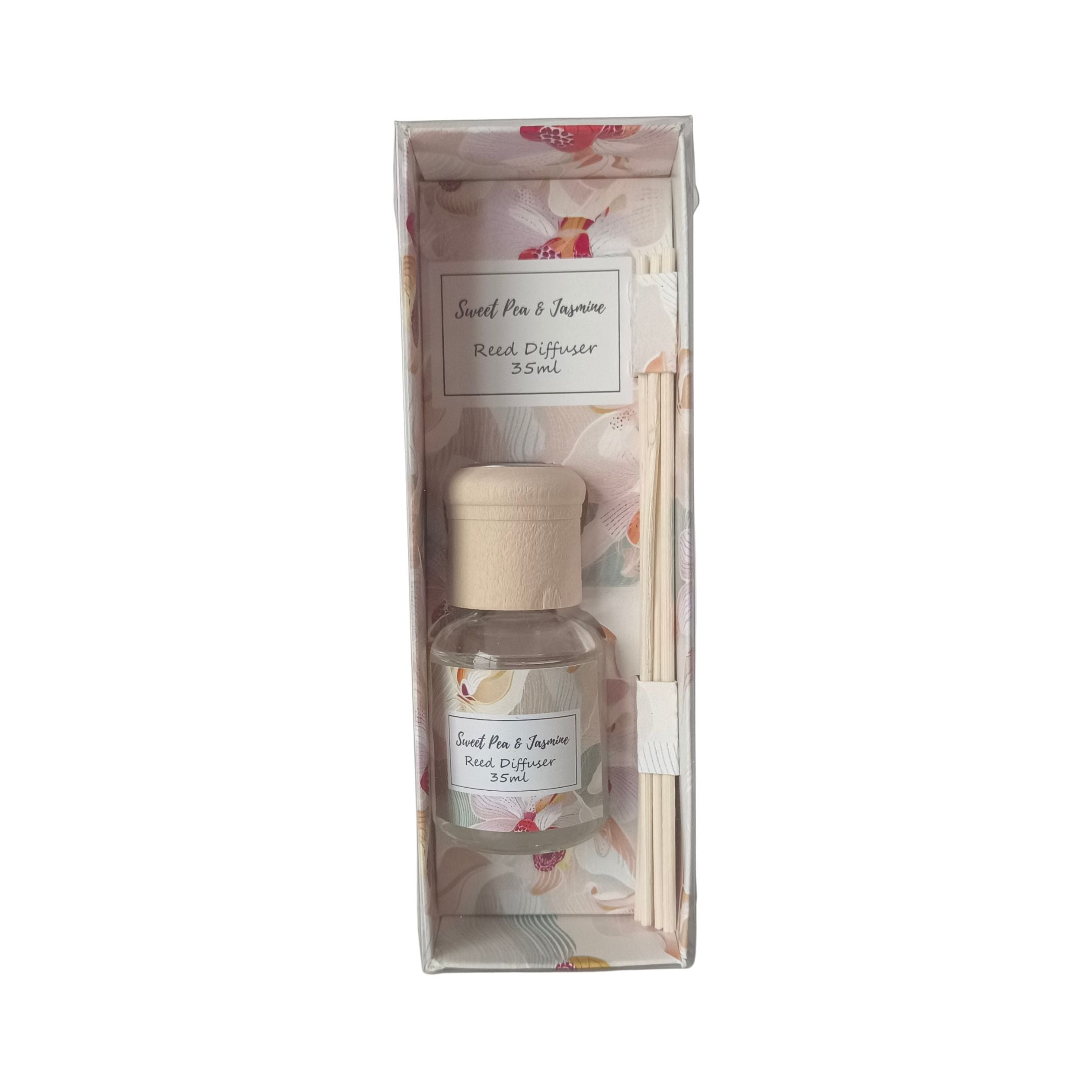 Reed Diffuser 35ml – Sweet Pea & Jasmine