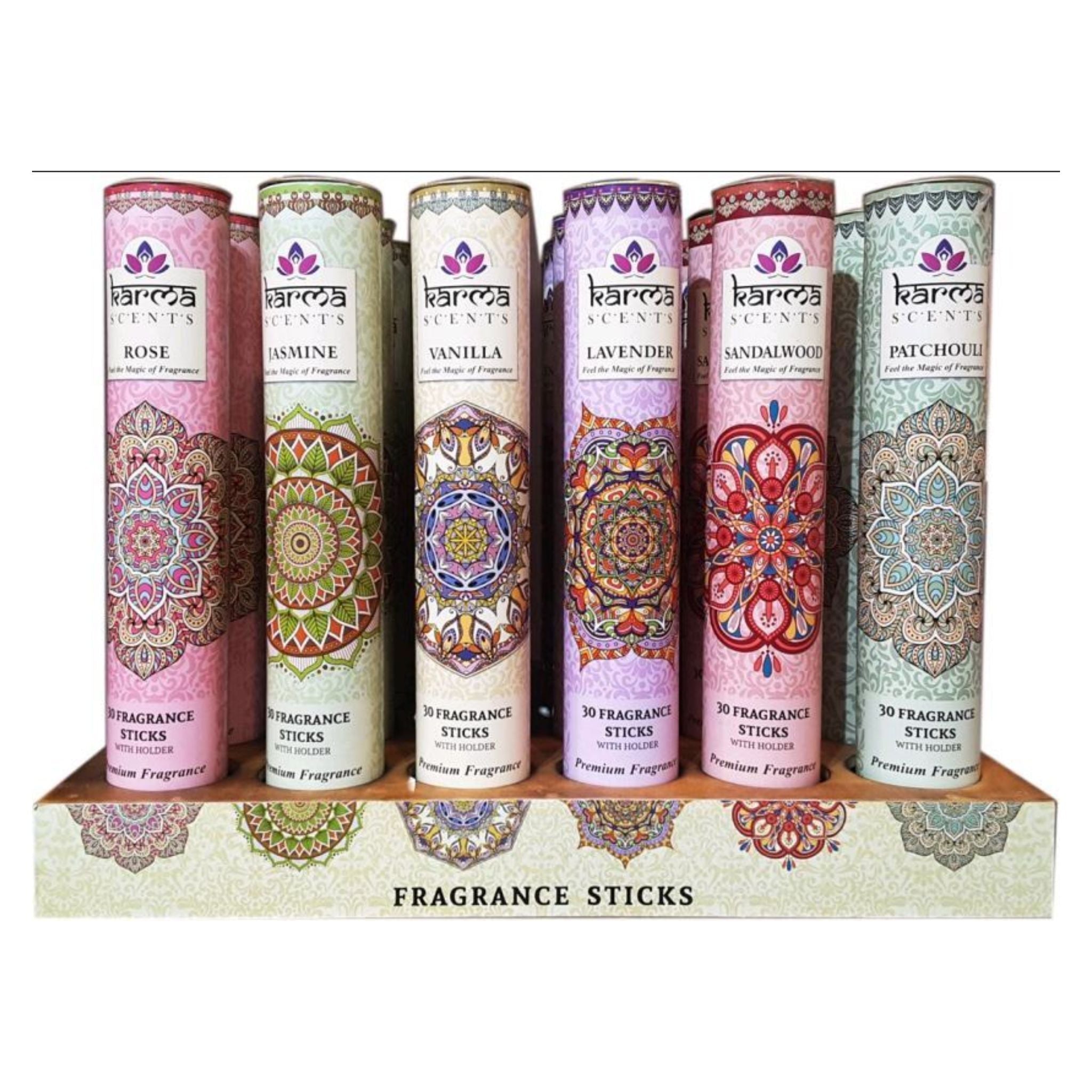 Karma Incense Sticks Display - 12pcs