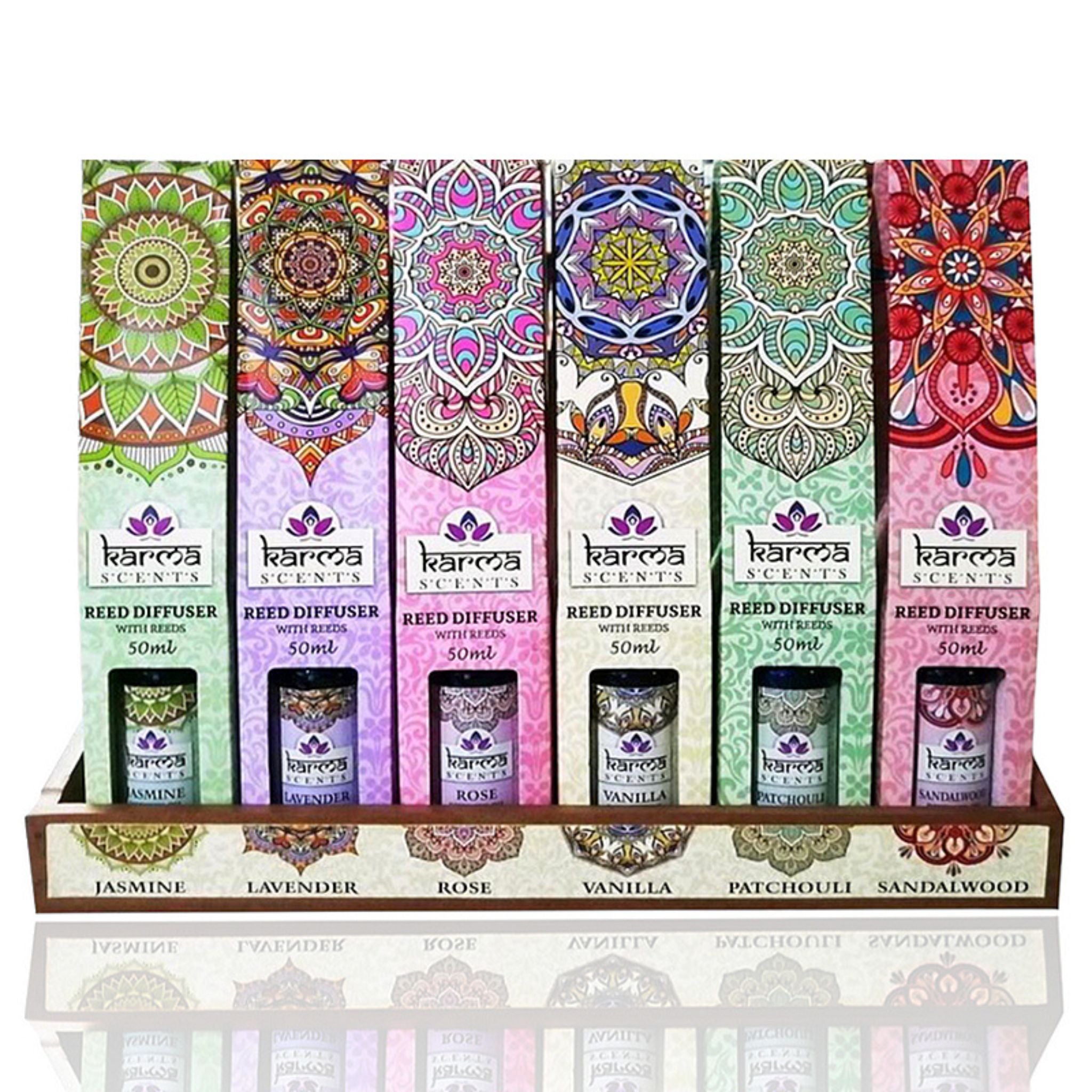 Karma Reed Diffuser 50ml Display - 12pcs
