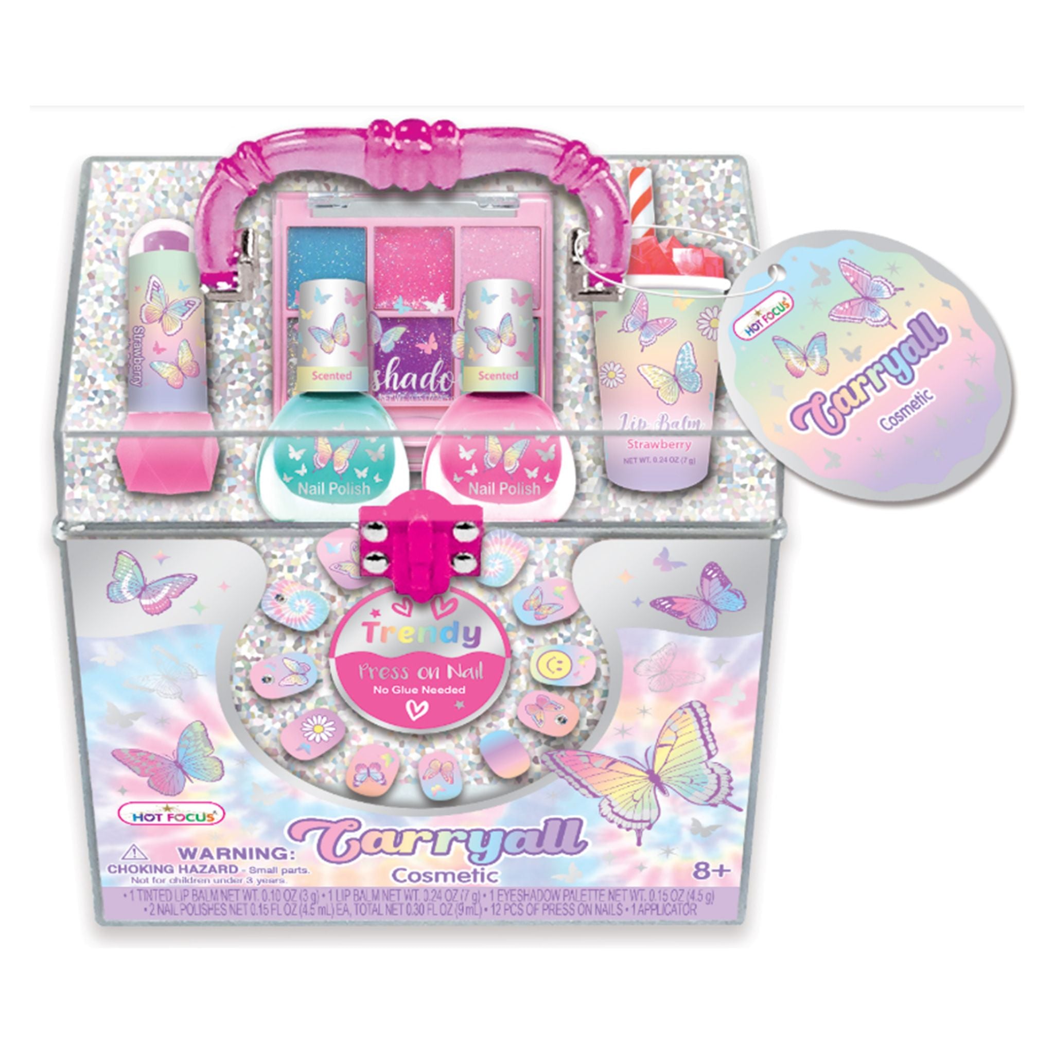 Carry All Cosmetic - Butterfly