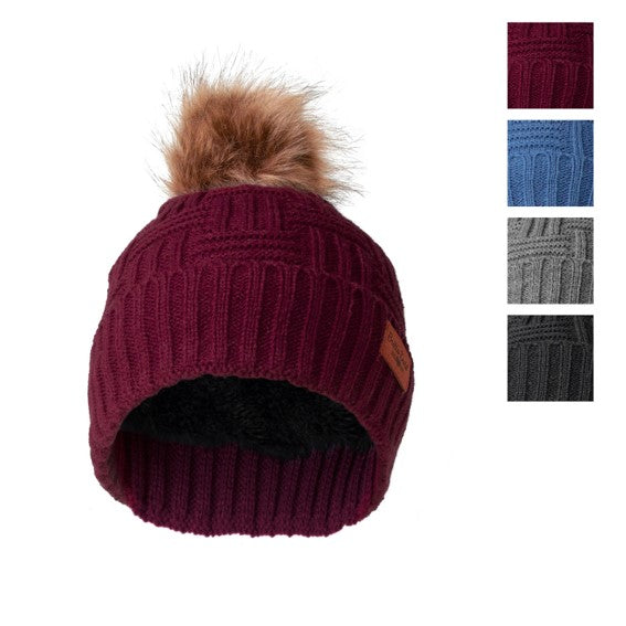 Britts Knits Plush Knit Hat Pack - 24pcs