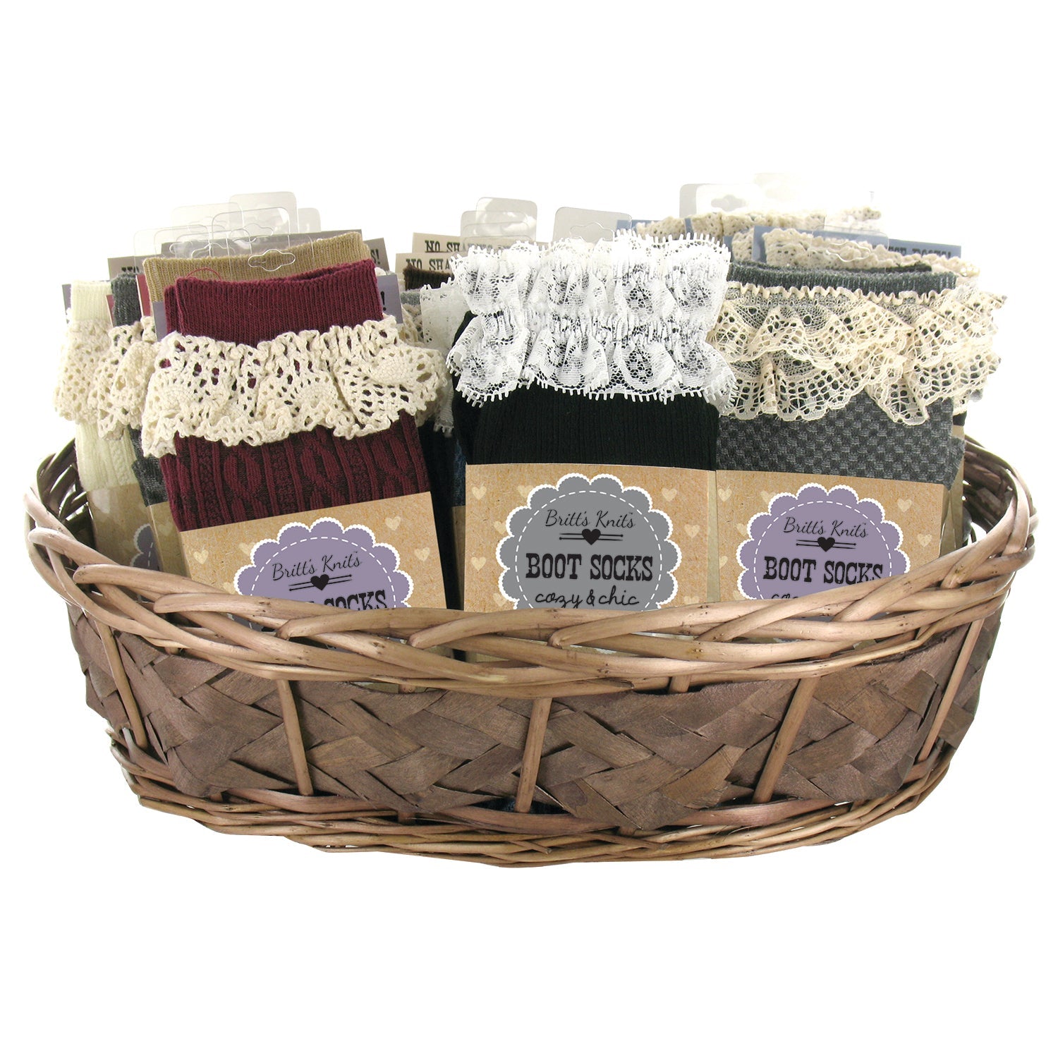 Wicker Basket Display *EMPTY