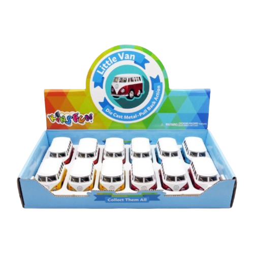 VW Little Van Car Display - 12pcs