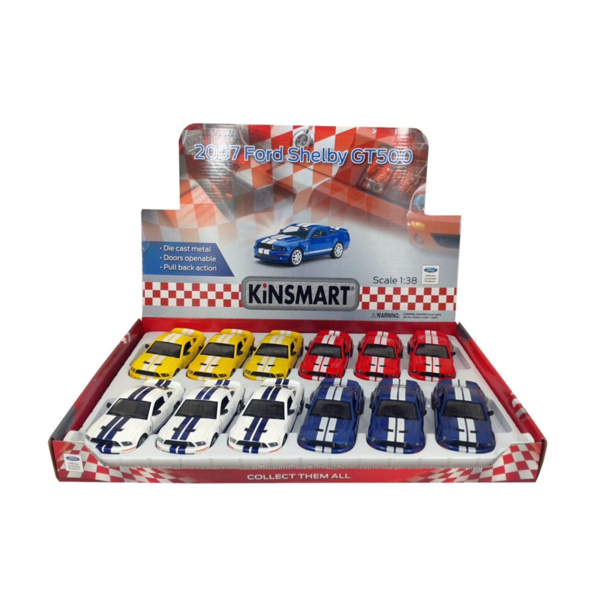 2007 Shelby GT500 Car Display - 12pcs