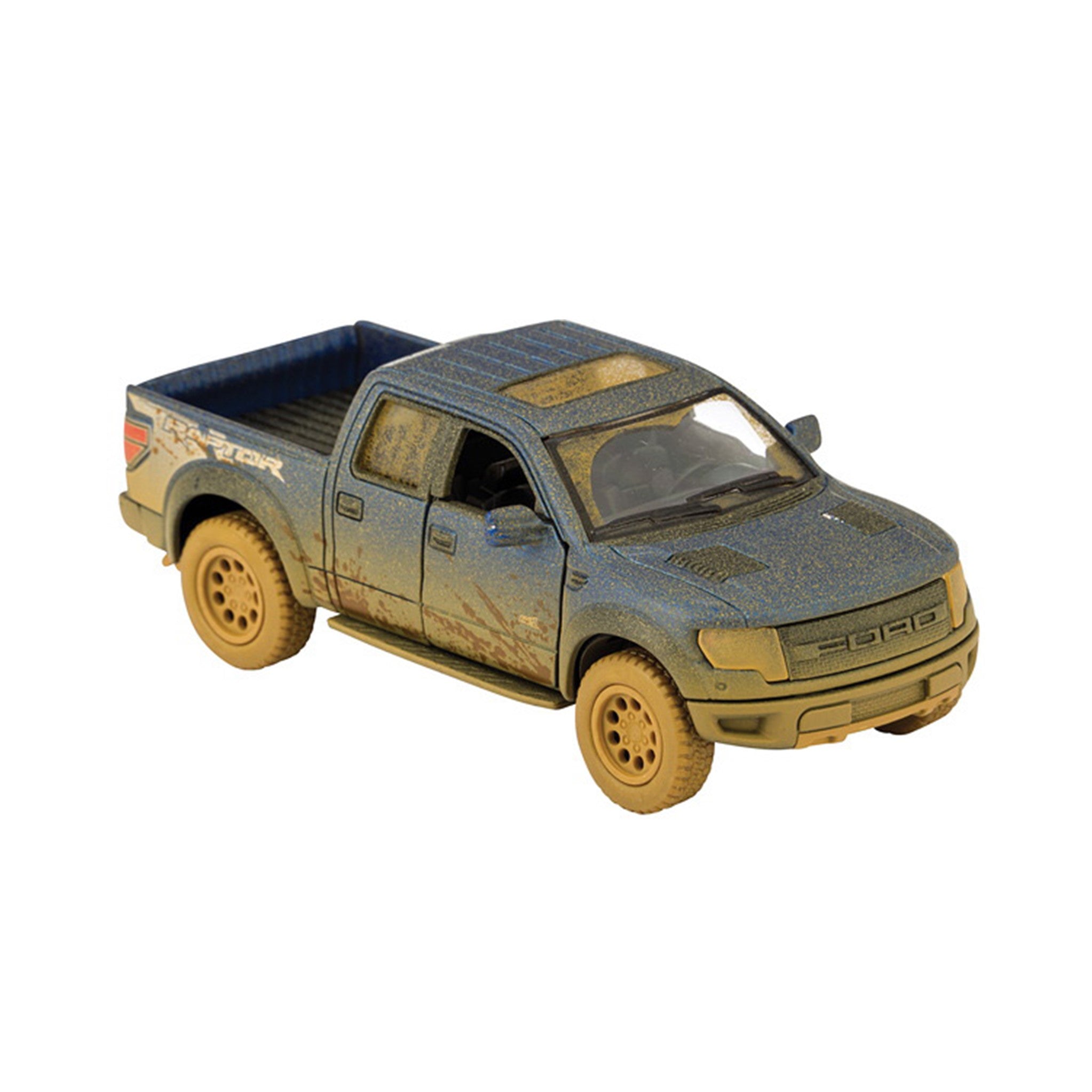 Ford F-150 SVT Raptor SuperCrew (Muddy) Car Display - 12pcs