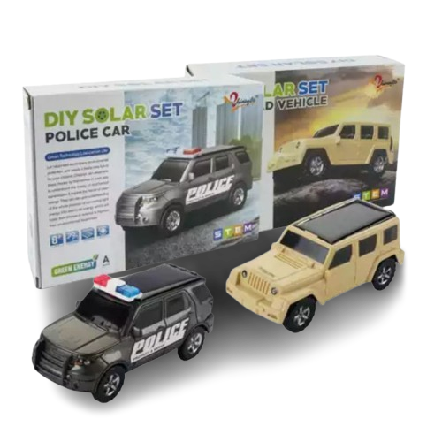 DIY Solar Police Car / Road Vehicle