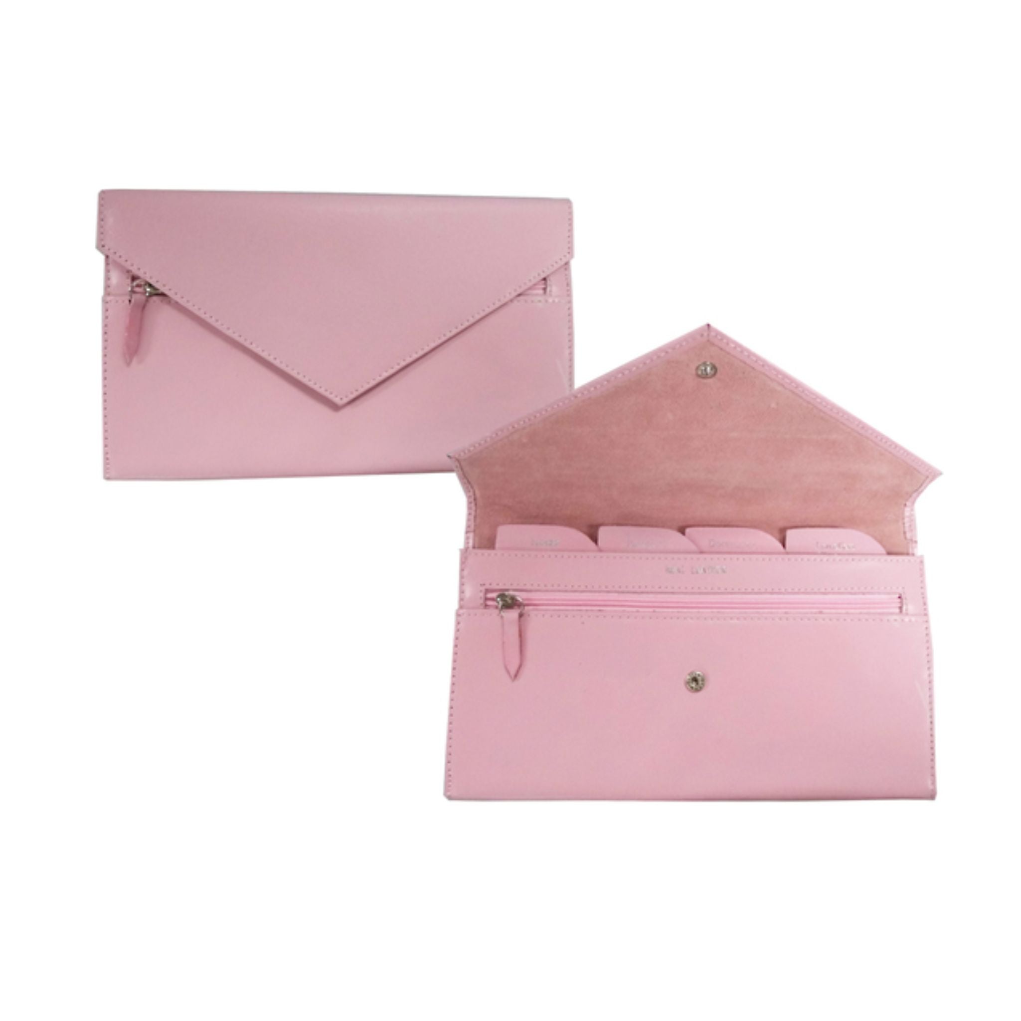 Travel/Document Wallet - Light Pink