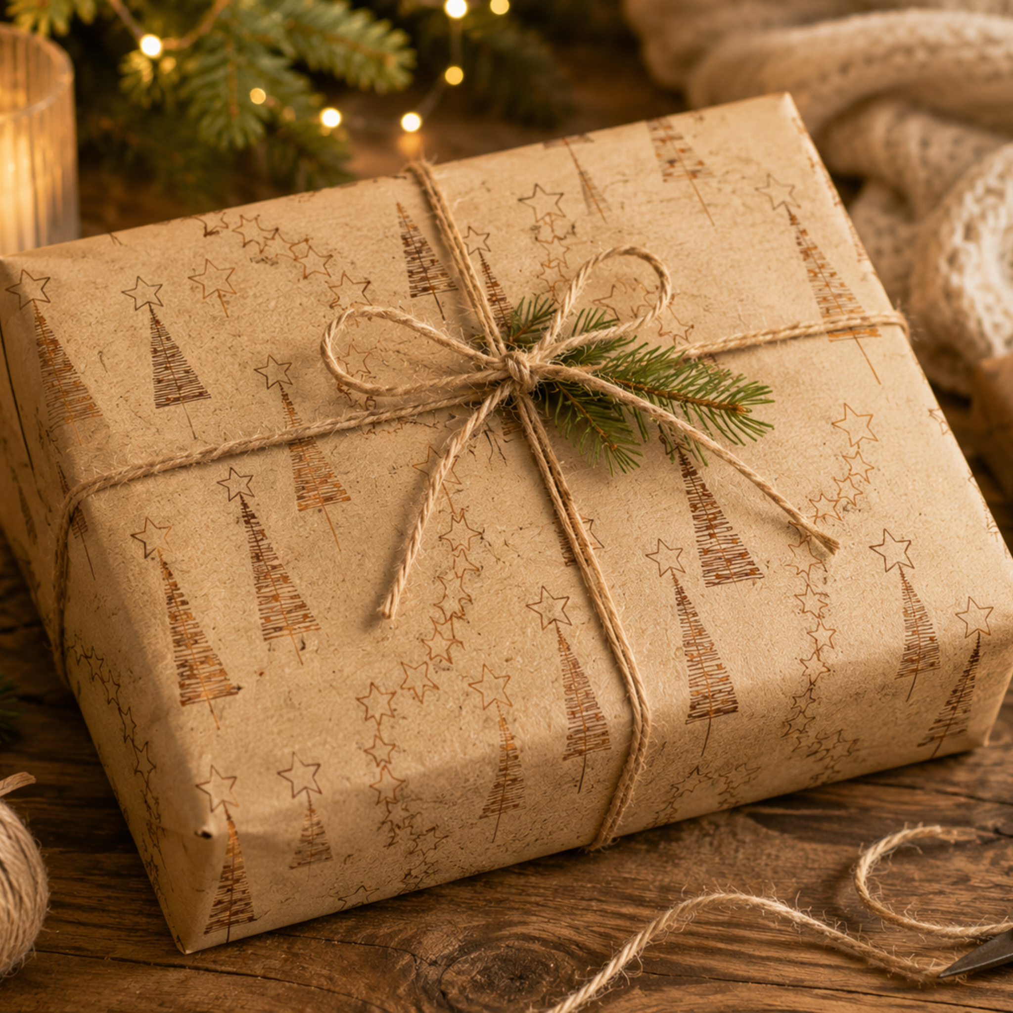 Wrapping Paper - Merry Xmas Tree