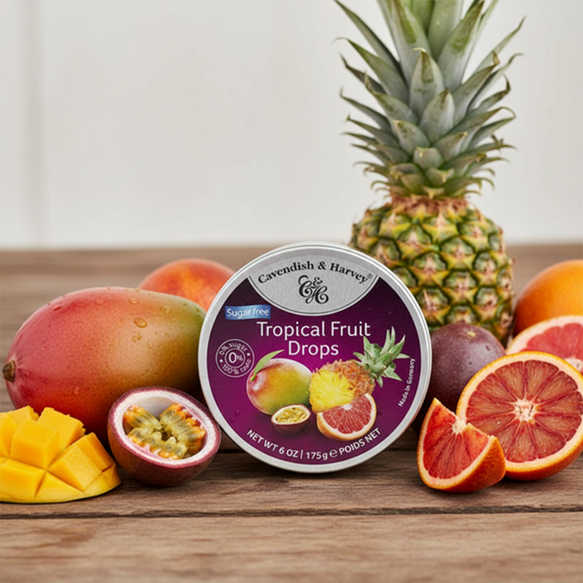 Cavendish & Harvey Tropical Fruit Sugar Free  175g