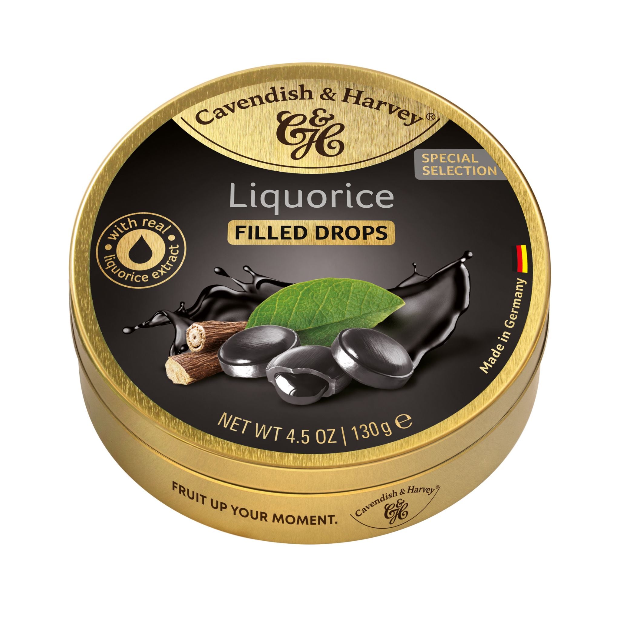 Cavendish & Harvey Liquorice Drops 130g