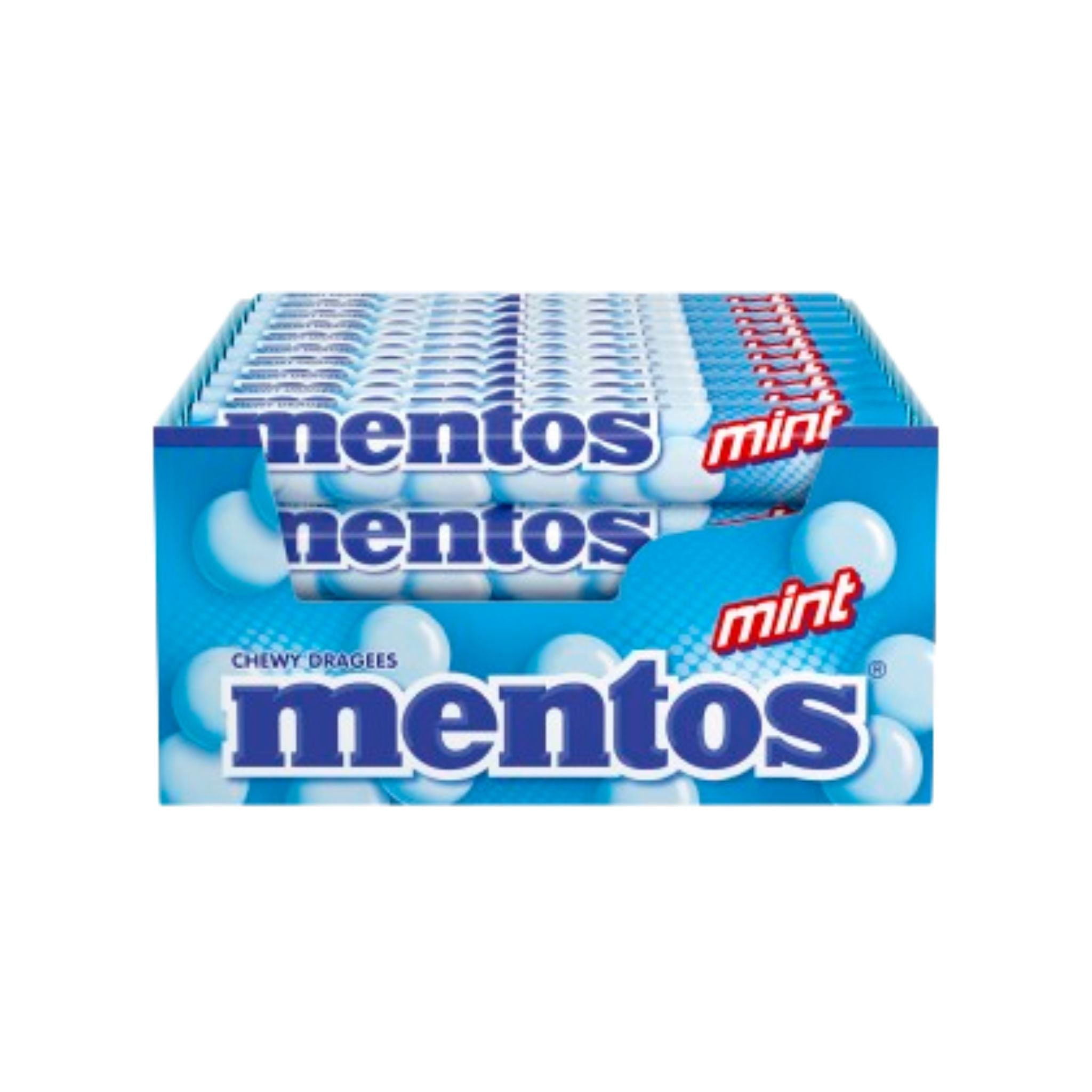 Mentos Roll Mint Display - 40pcs