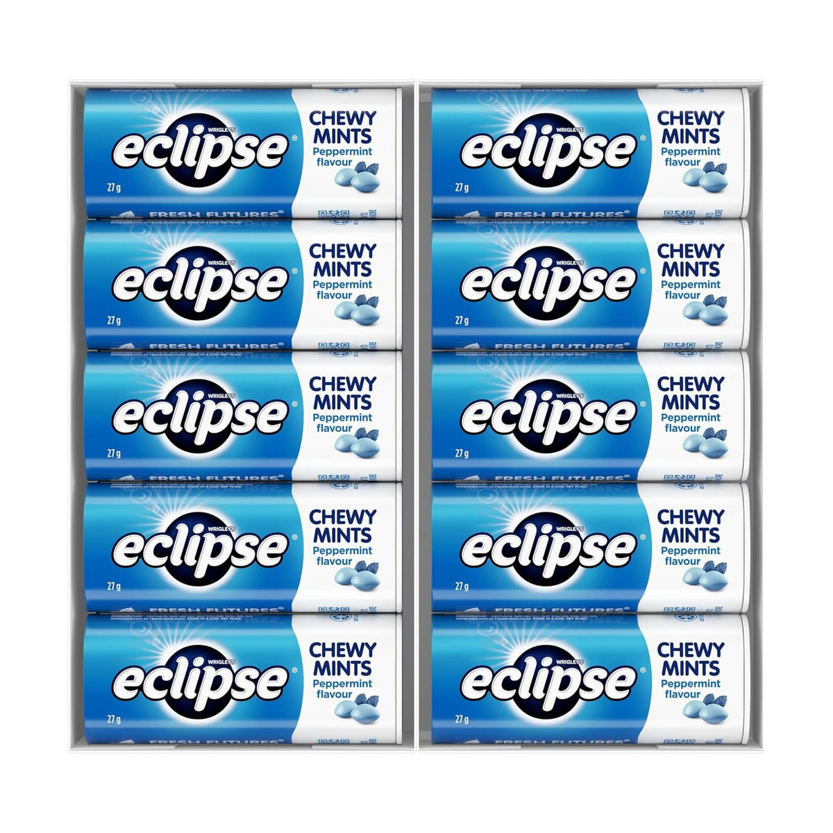 Eclipse Chewy Peppermint Mints Tin Display - 20pcs – MelricINT