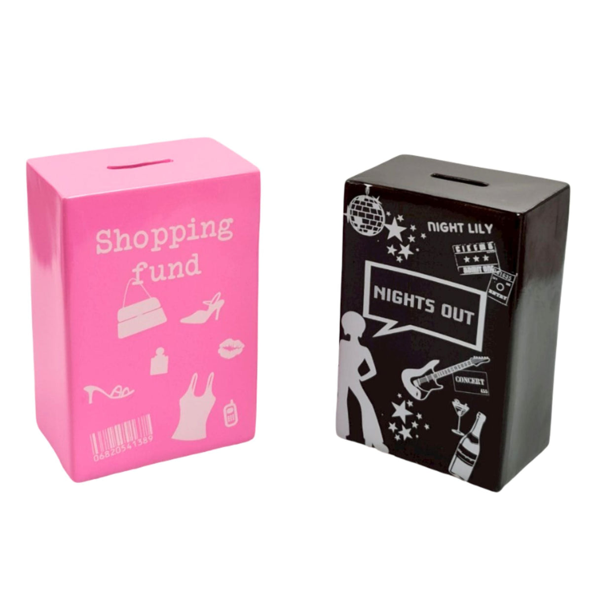 Pink Coin Boxes Ceramic Money Box Pink - Shopping Fund – MelricINT