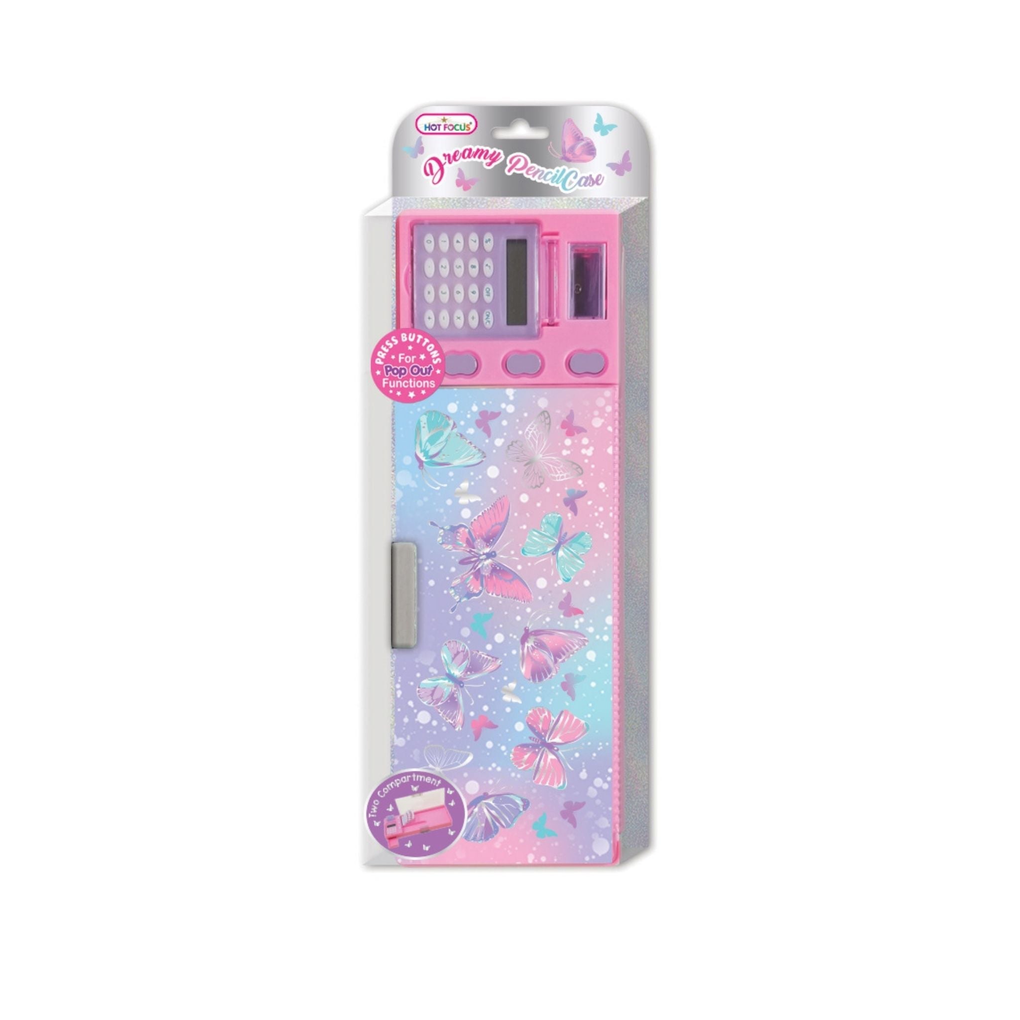Multi-Function Pencil Case - Butterfly
