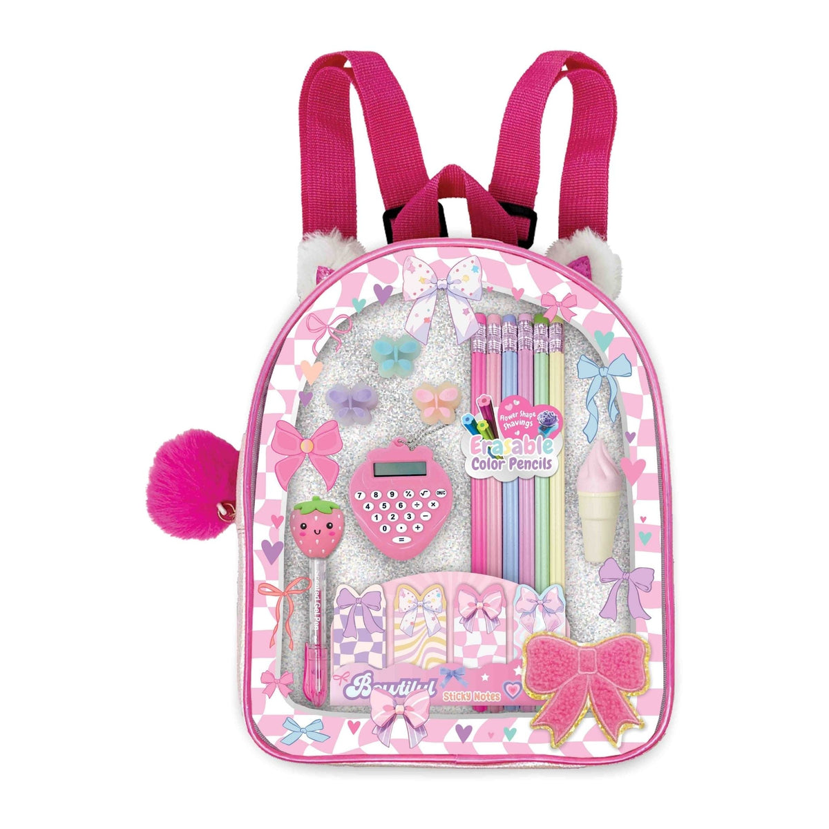 Writing Stash Mini Backpack - Pink – MelricINT