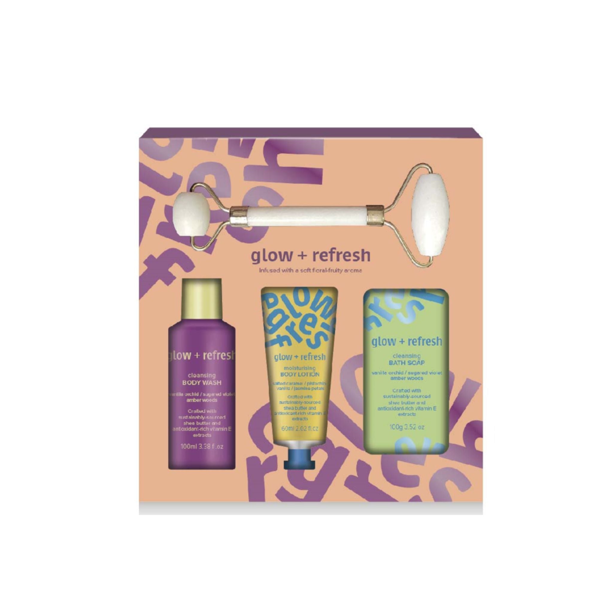 Glow n Refresh Gift Set 4pcs