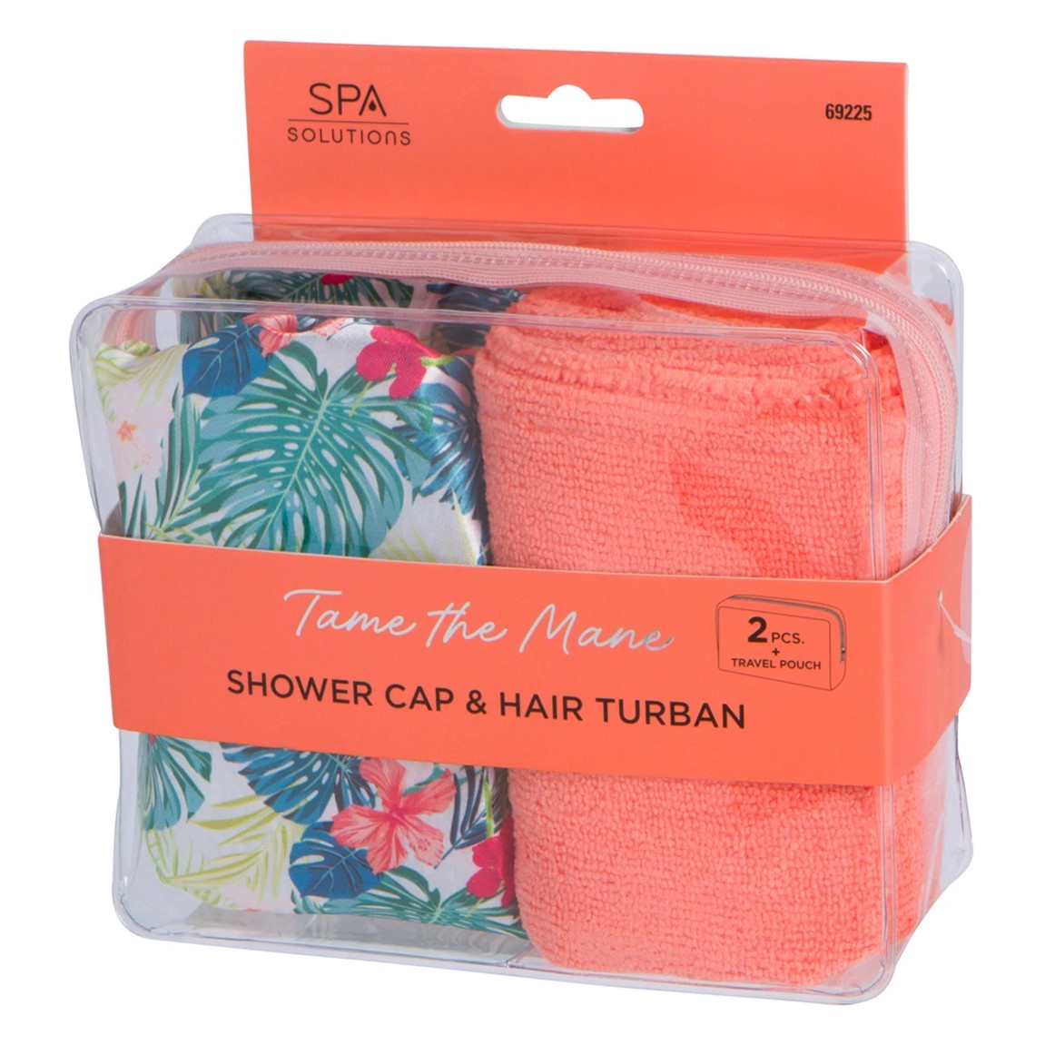 Cala Shower Cap & Turban Set (Tropical)