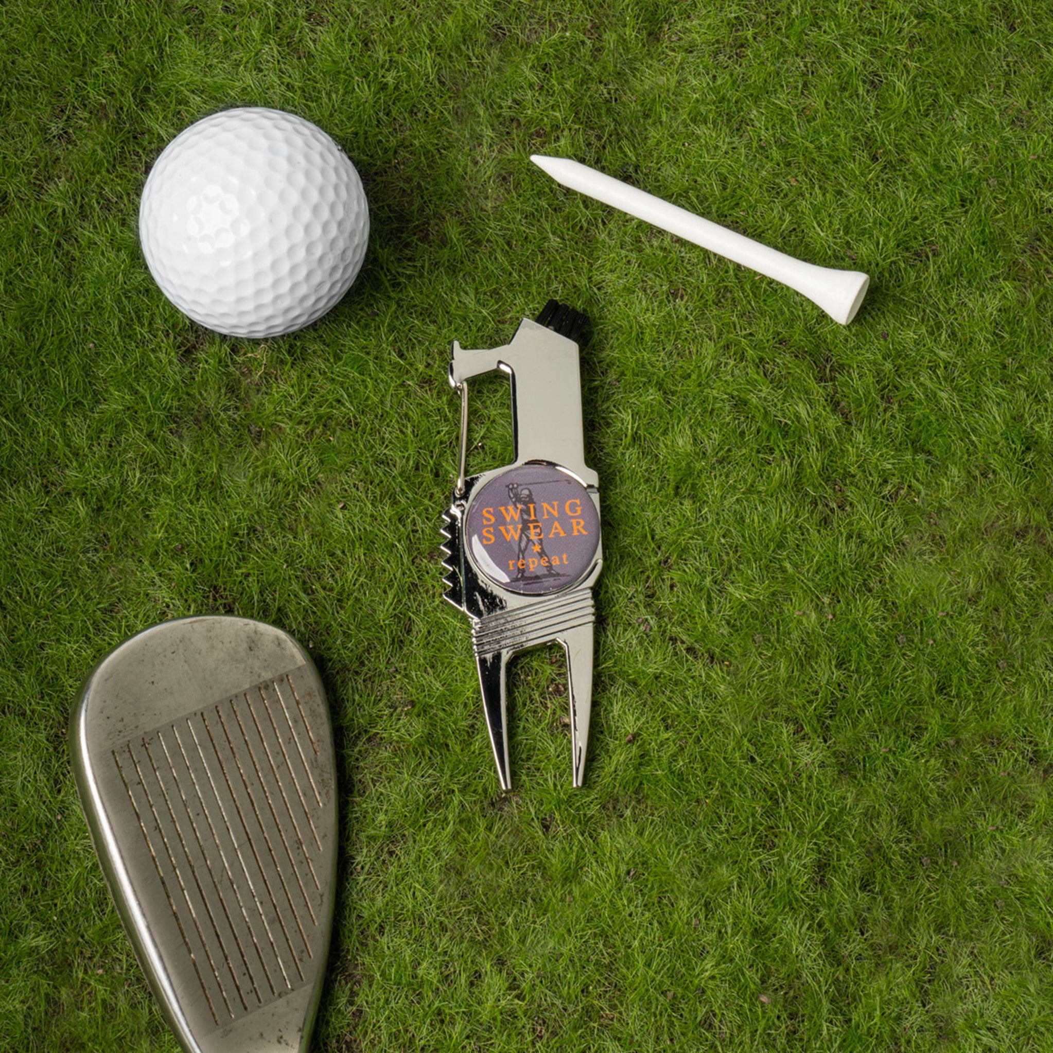 Brodeo Drive Who's Your Caddy 7-in-1 Golf Tool Disp - 16pcs