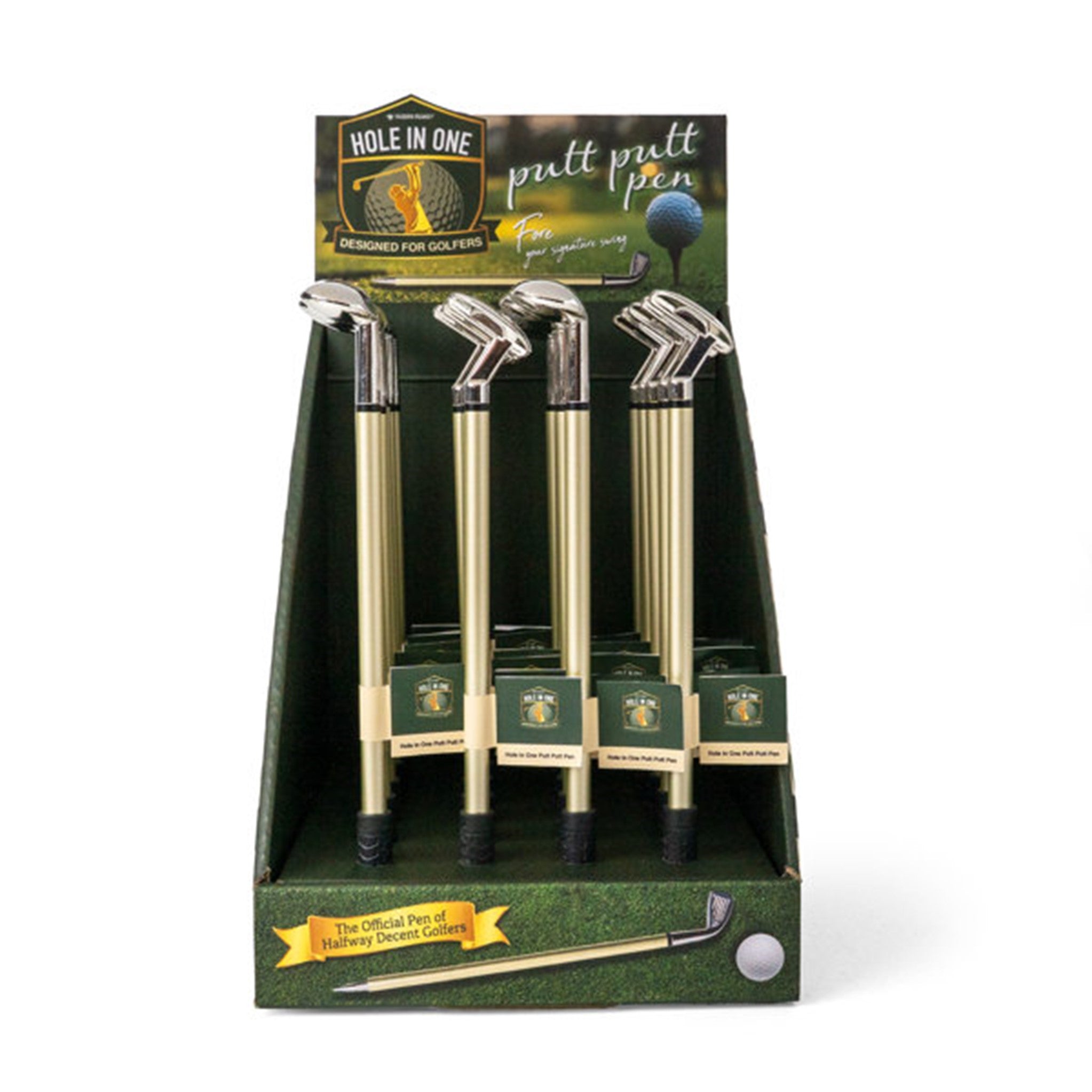 Modern Monkey Hole in One Putt Putt Pens Golf Pen Disp-24ps