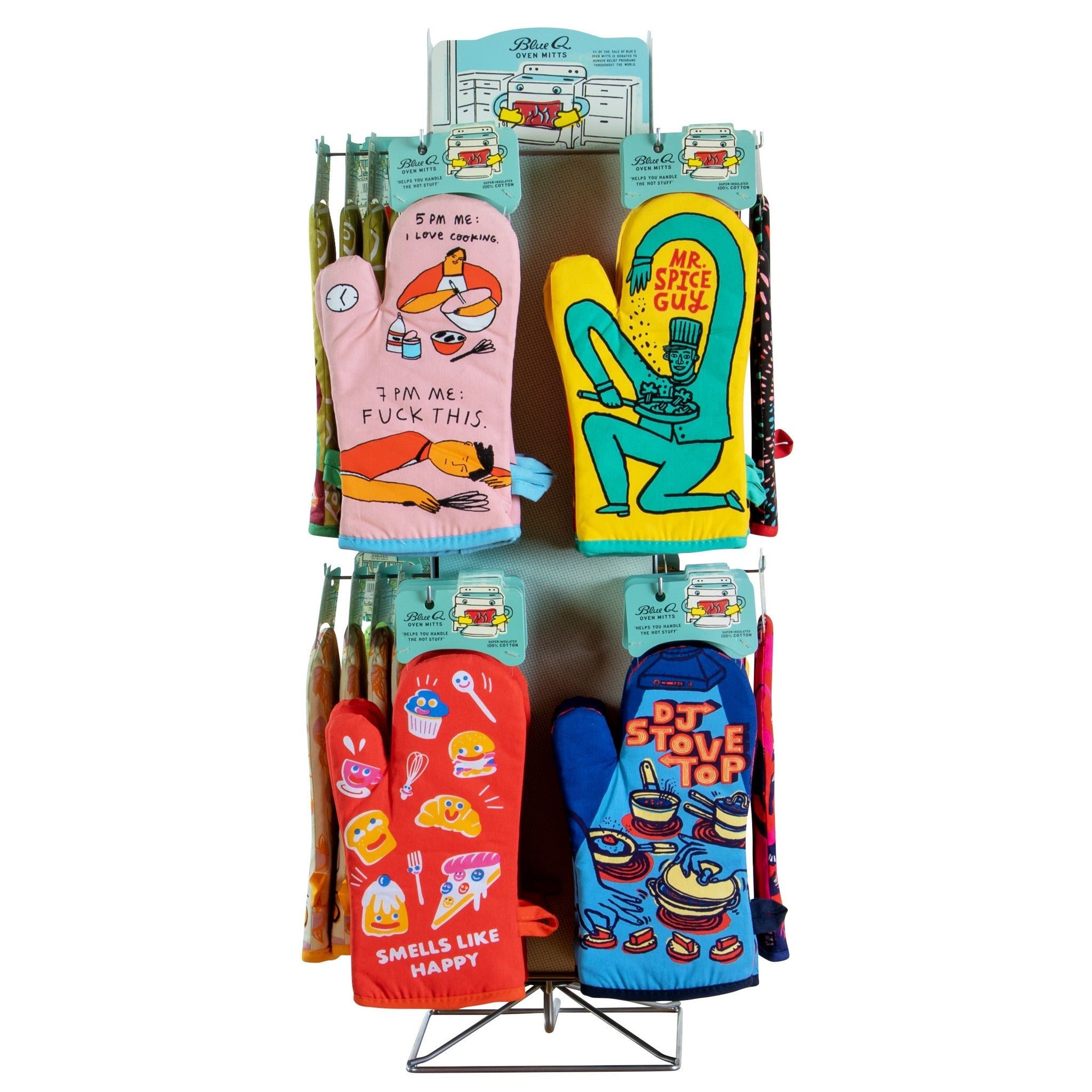 Oven Mitt Counter Display