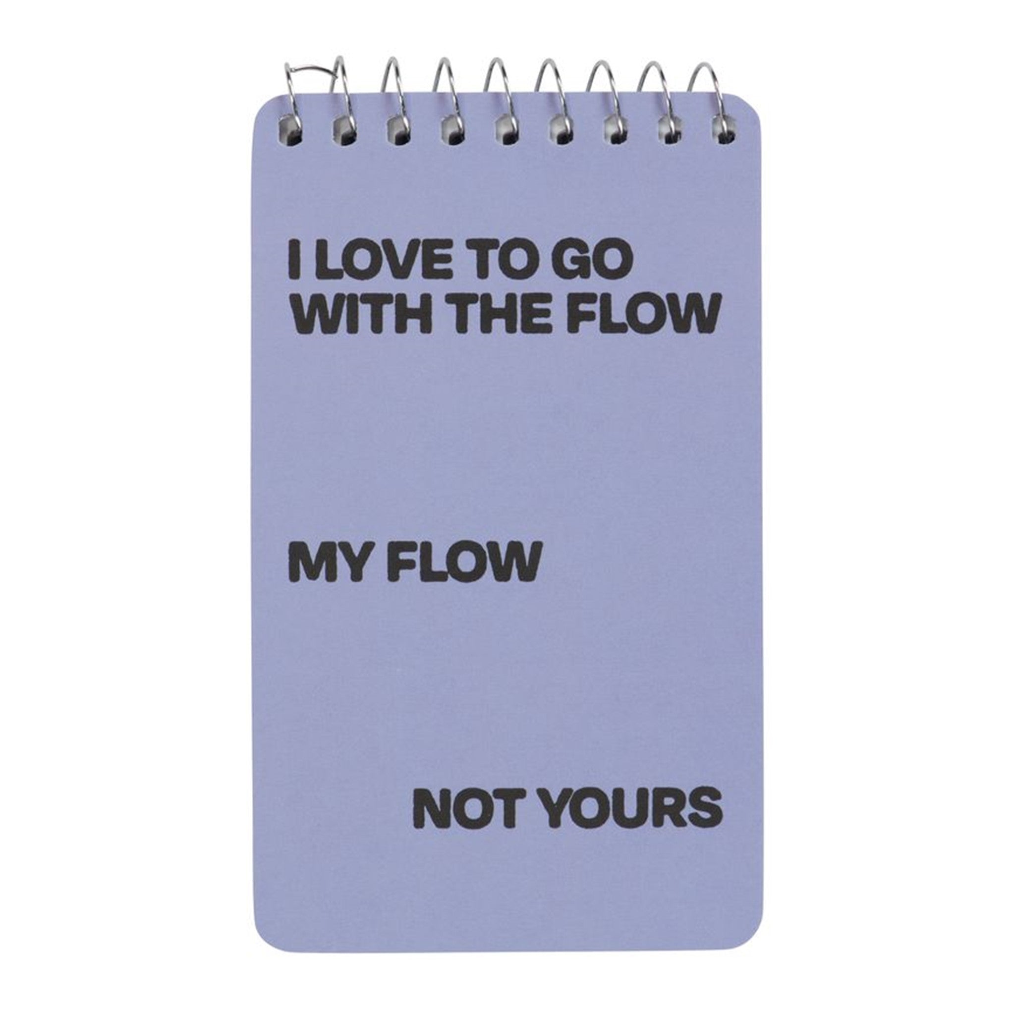 Spiral Notebooks - Go With The Flow