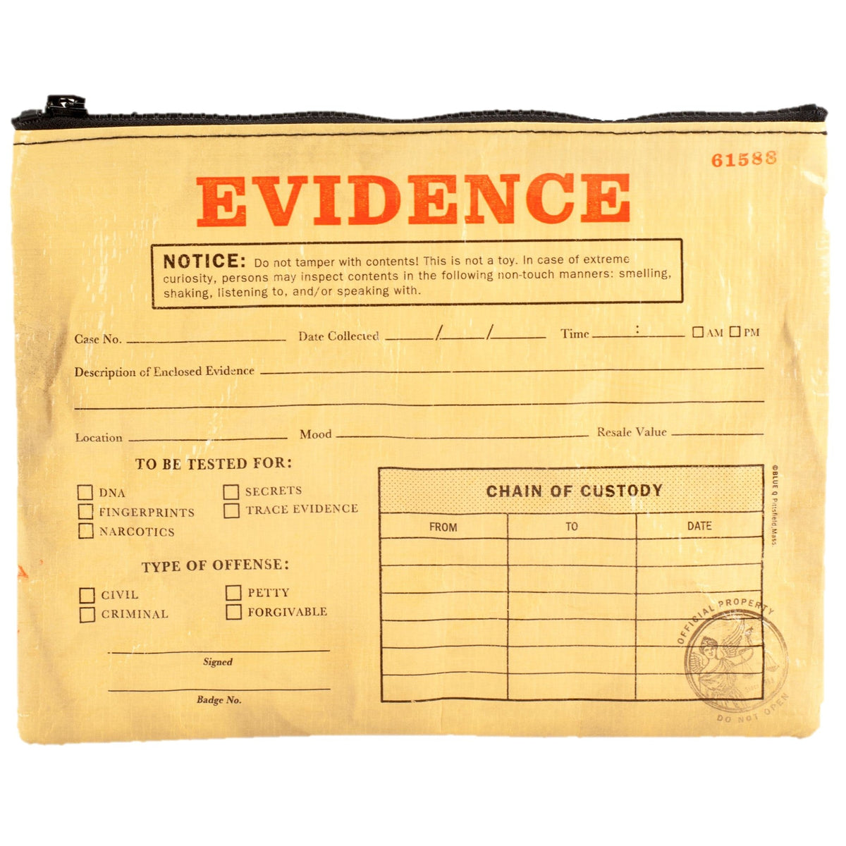 Zipper Pouch - Evidence – MelricINT